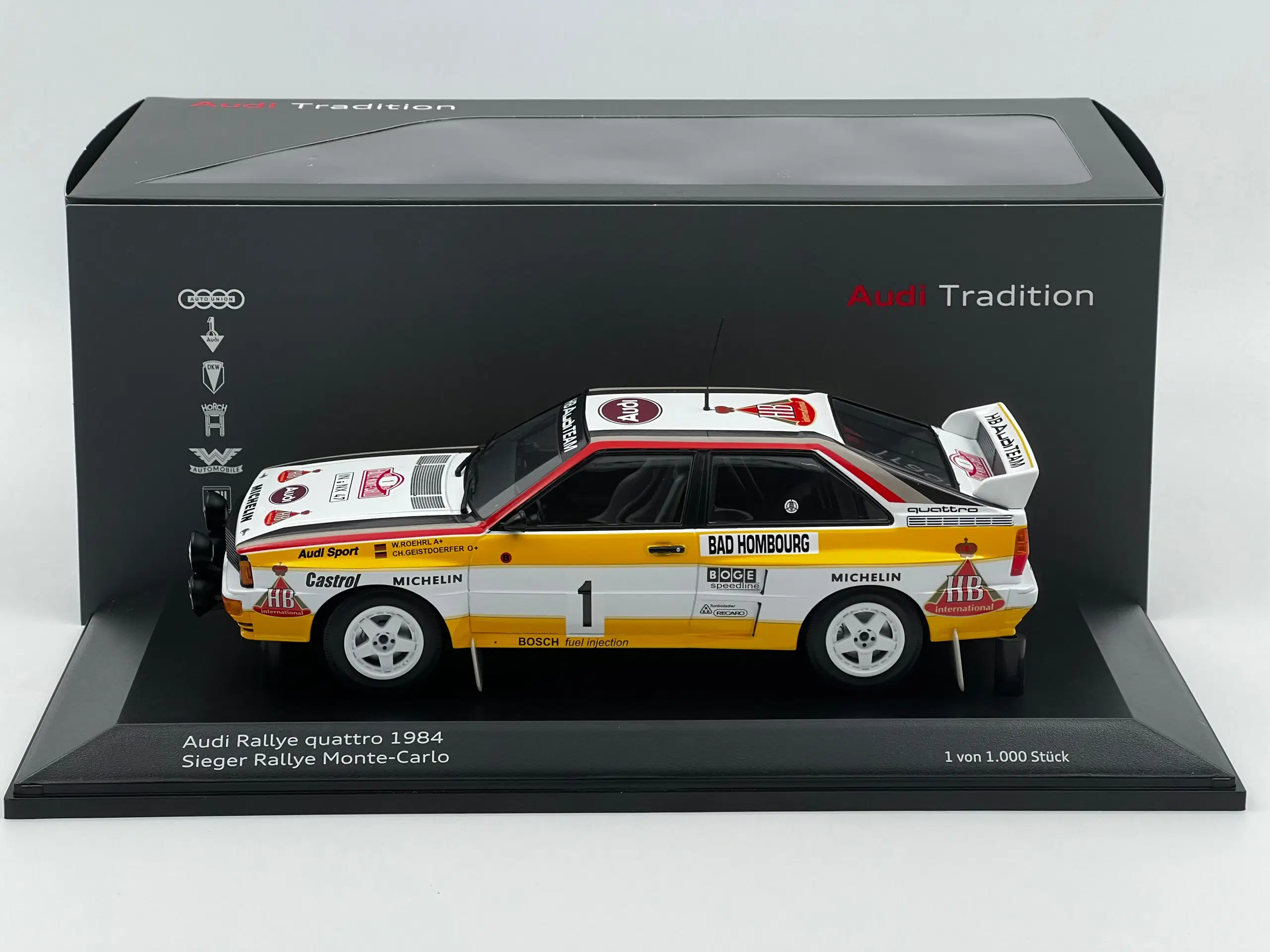 1984 Audi Coupé Quattro A2 RMC - 1:18