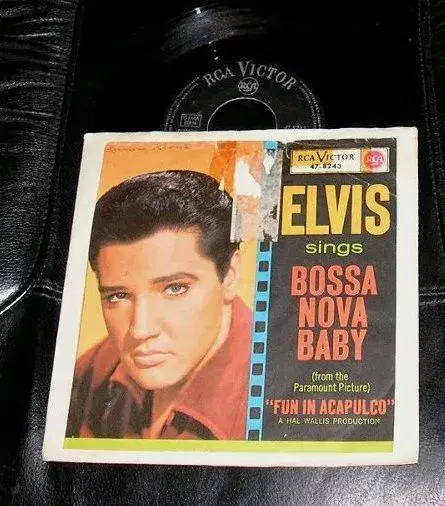 elvis- bossa nova baby-witchcraft single