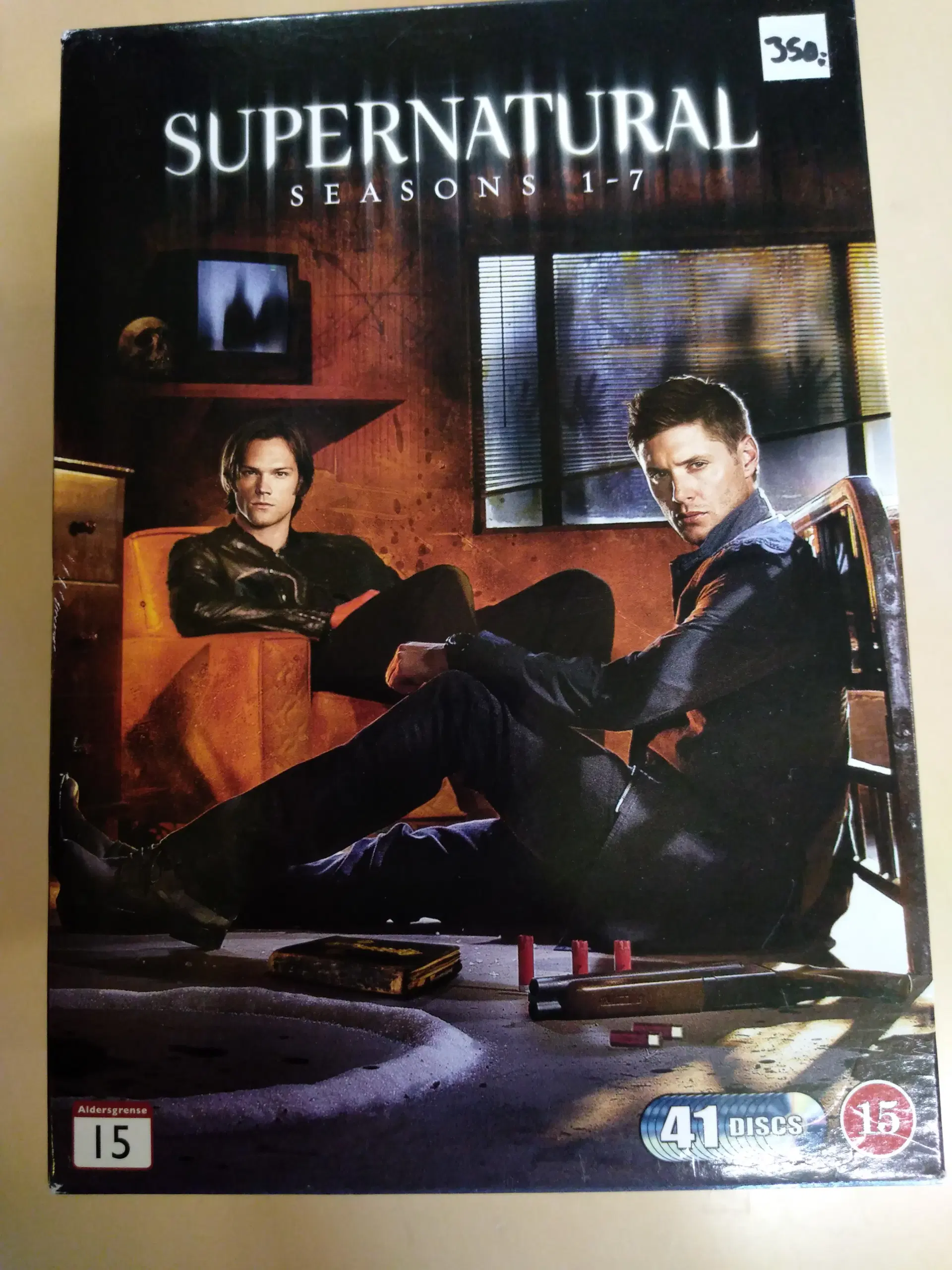 DVD Supernatural sæson 1 - 7