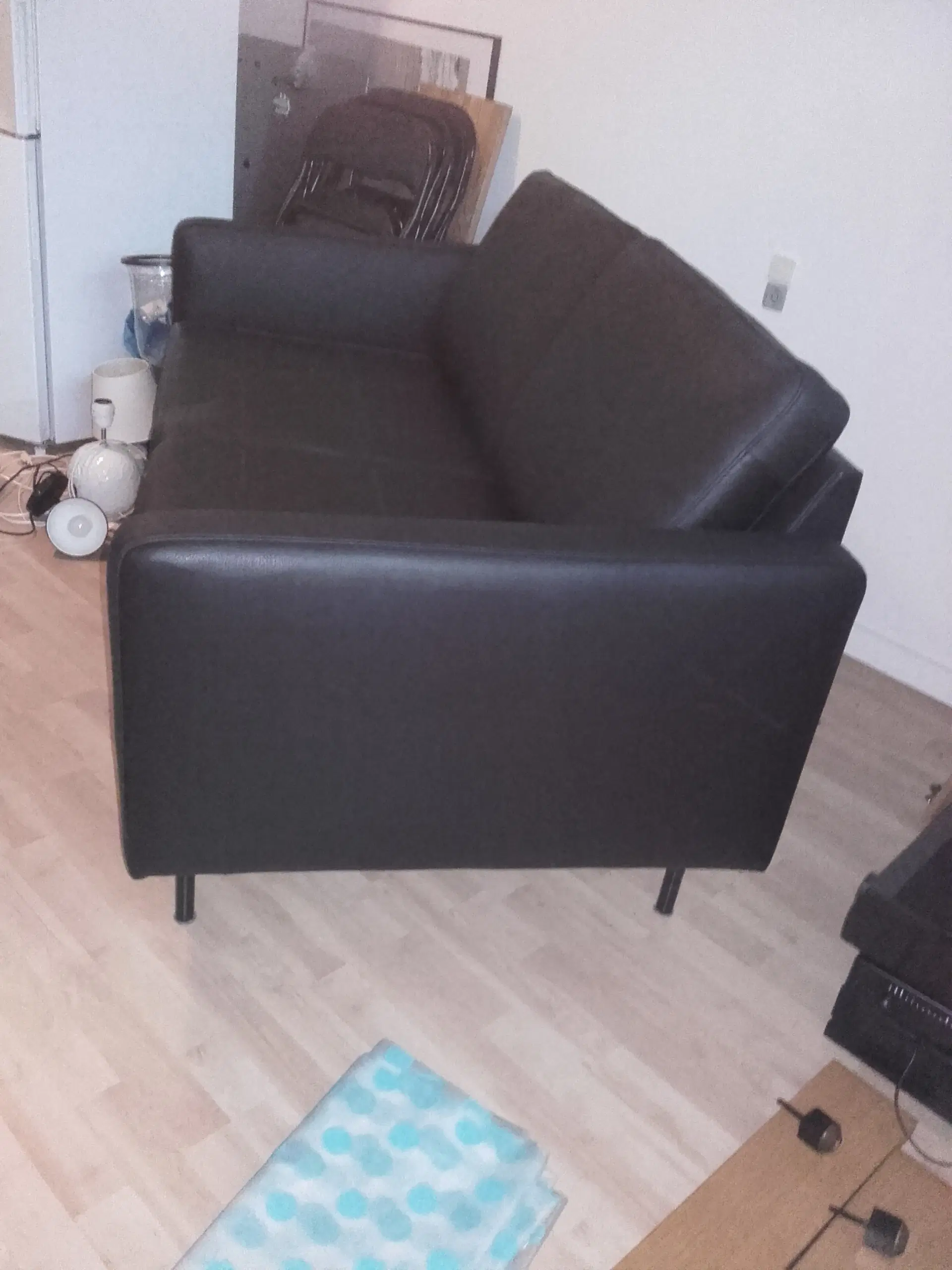 lædersofa 2 pers