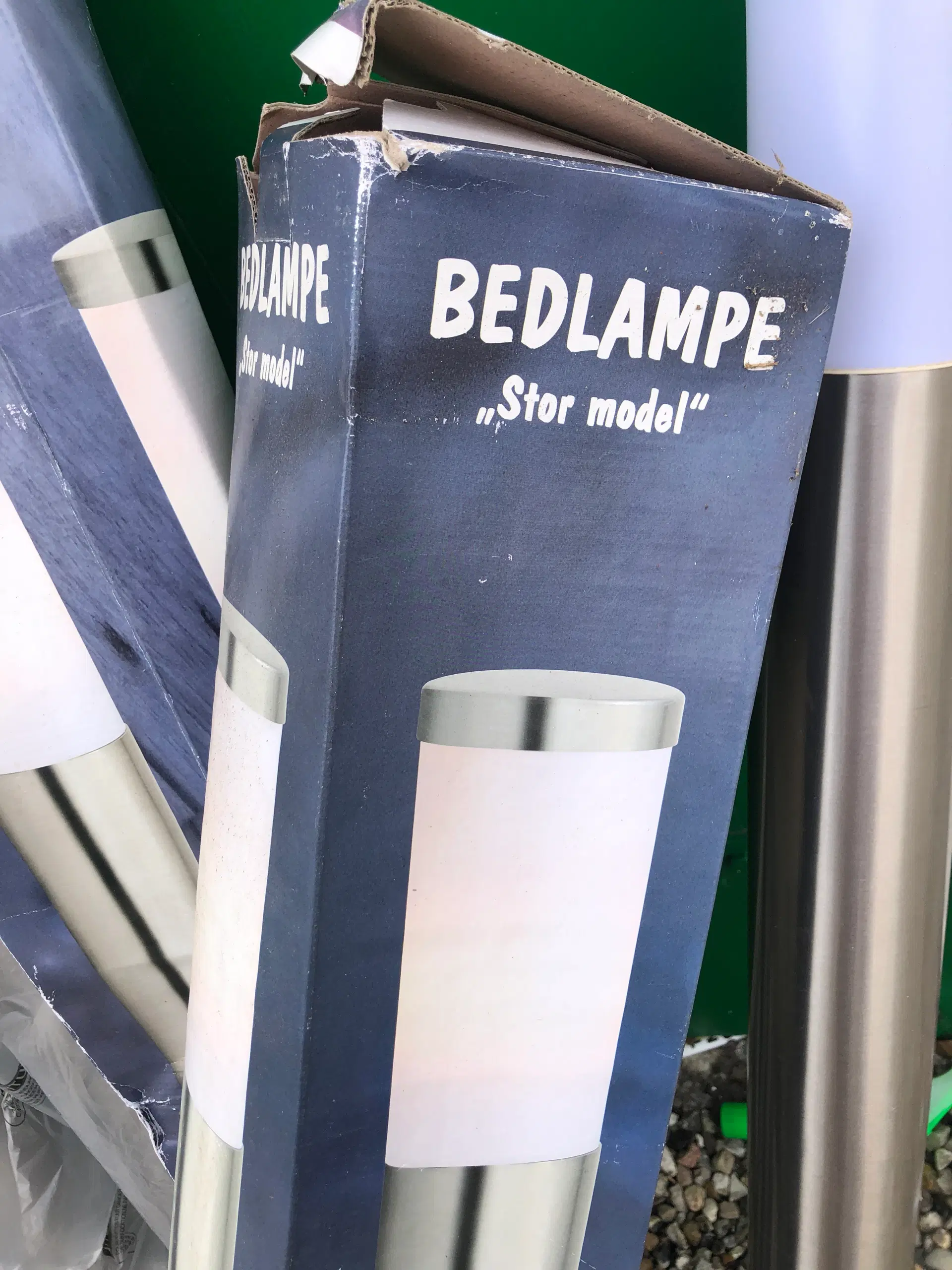 Bedlampe 3stk