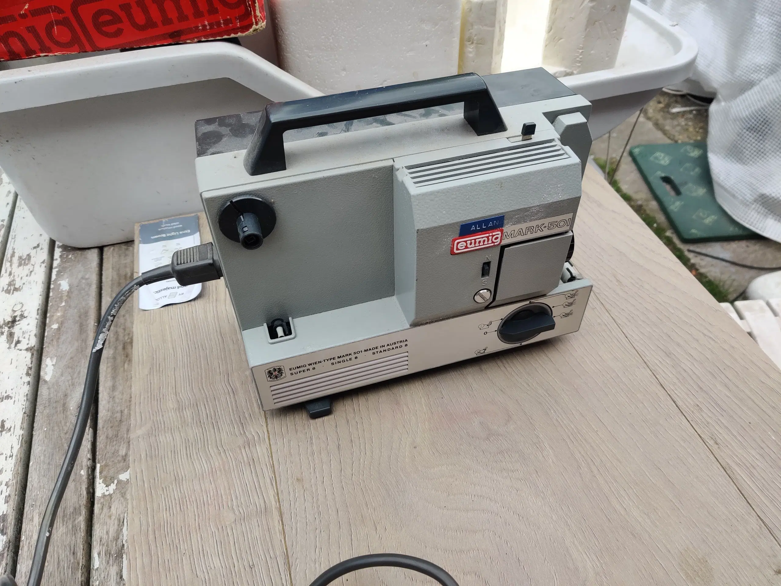 EUMIG WIEN Type MARK 501 filmfremviser