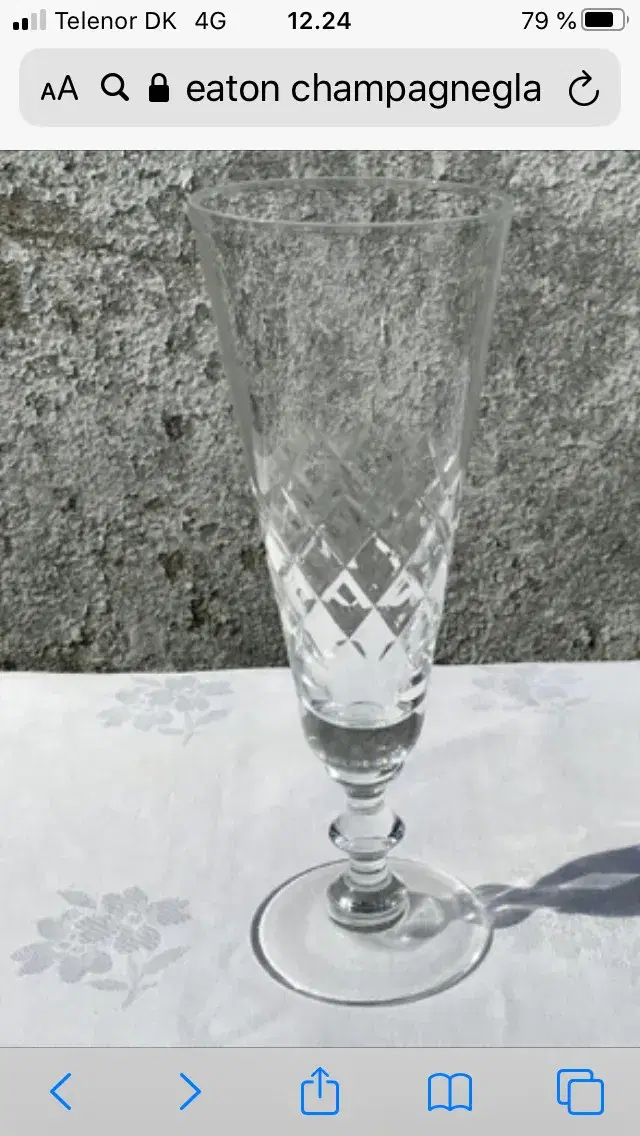 Eaton champagneglas