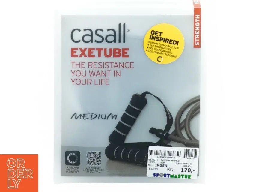 Resistent band fra Casall (str 18 x 16 cm)