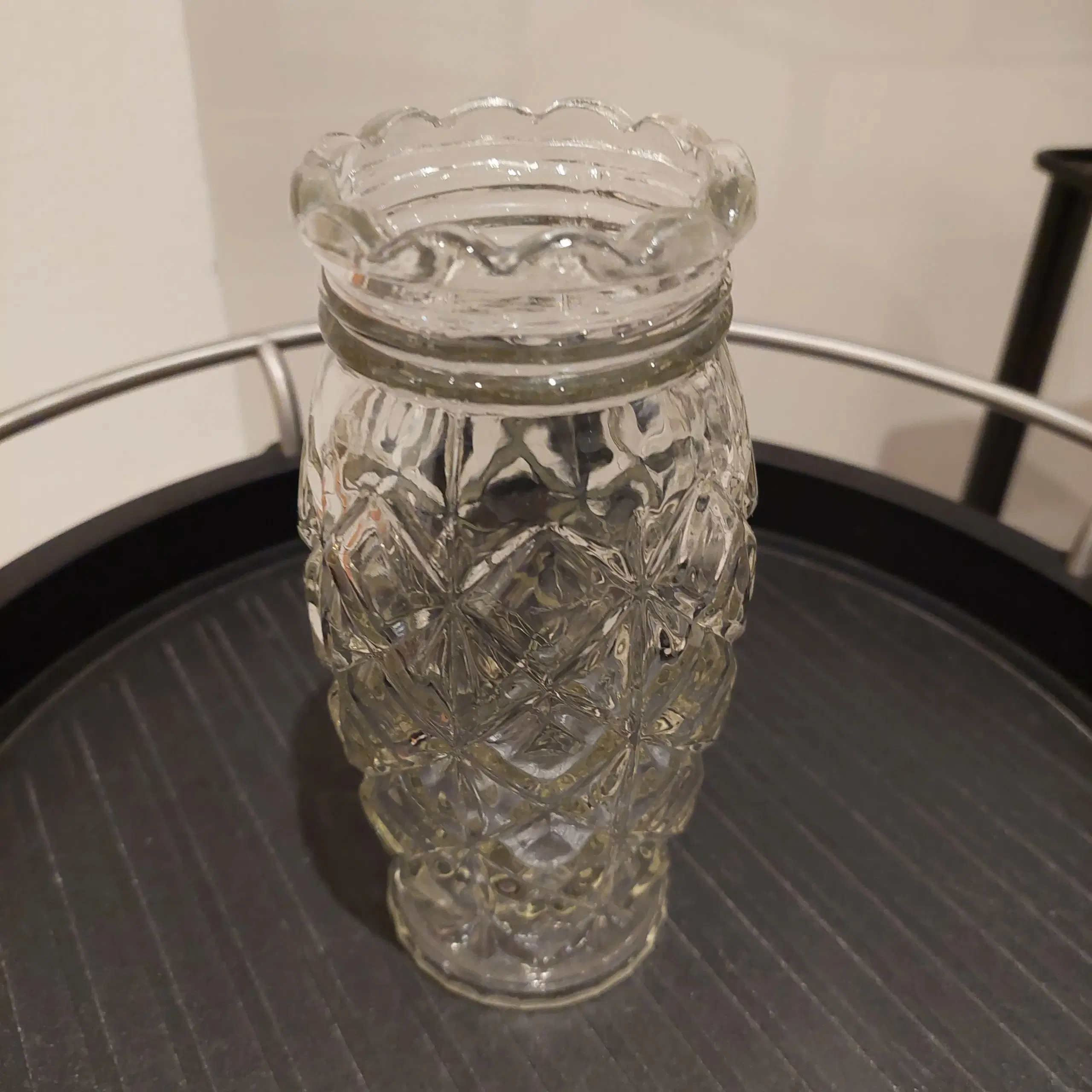 retro  hospital vase fra Fyns Glasværk