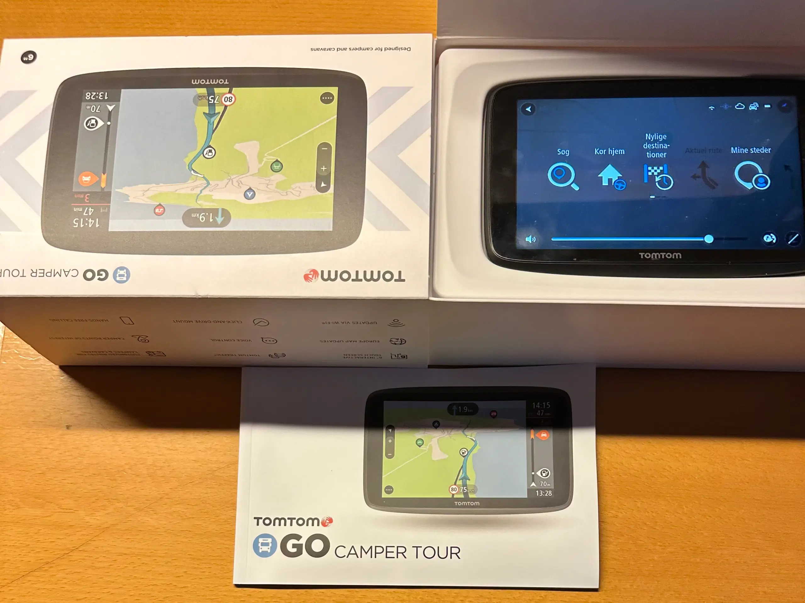 Tomtom to Go camper