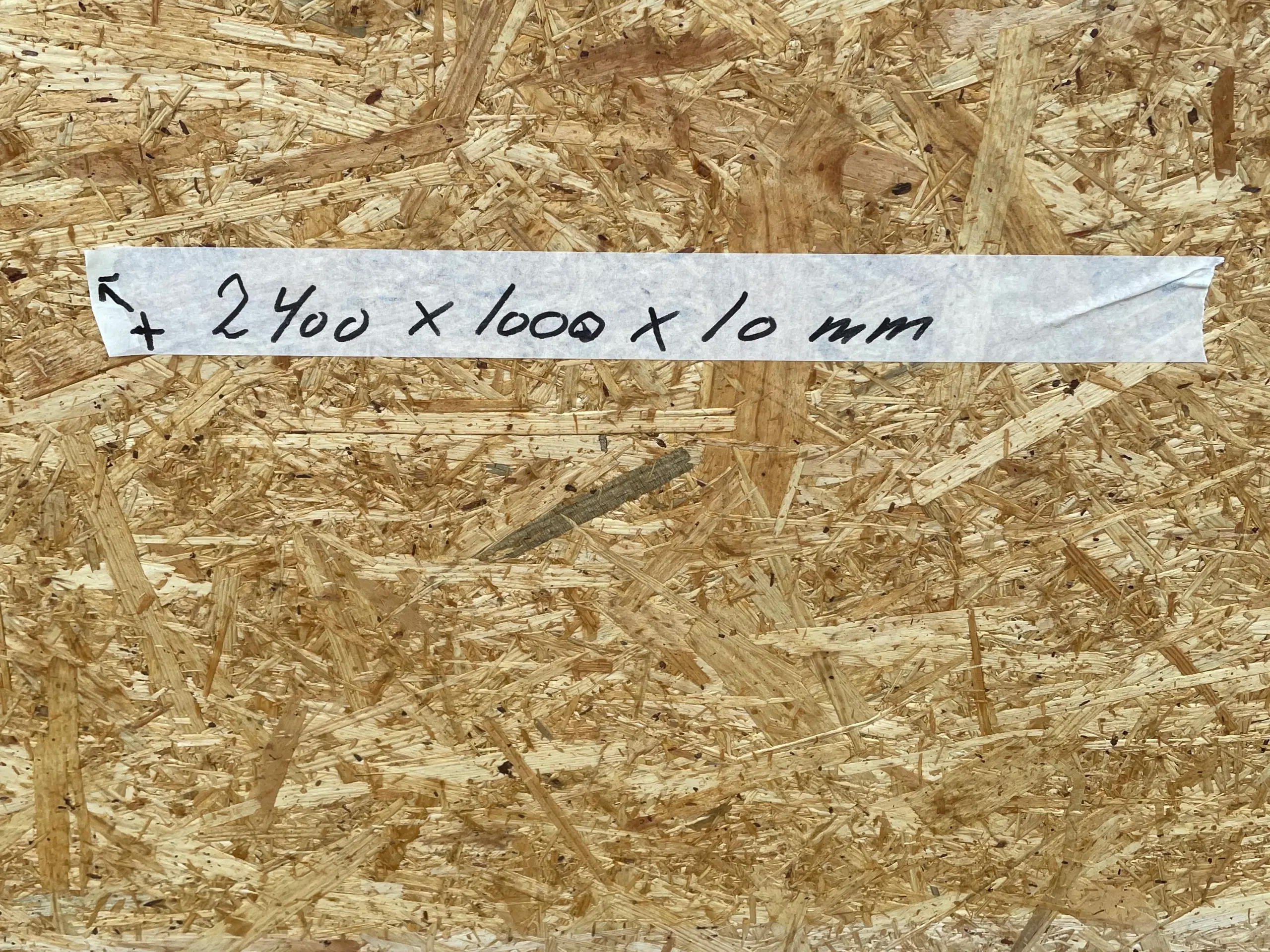 OSB plade 2400x1000x10 mm