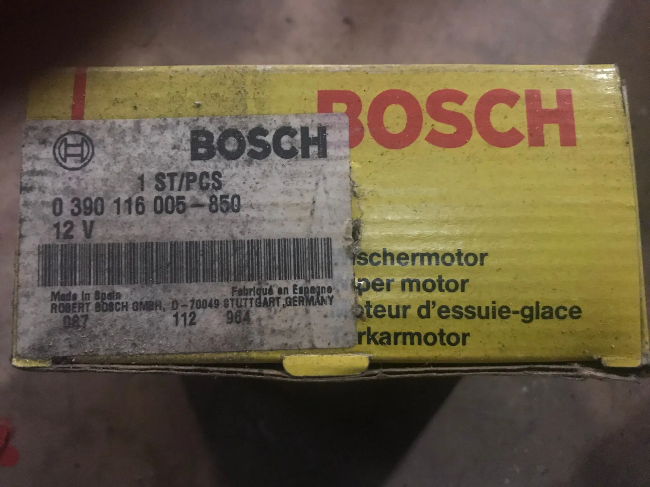 Bosch viskermotor til veterantraktore