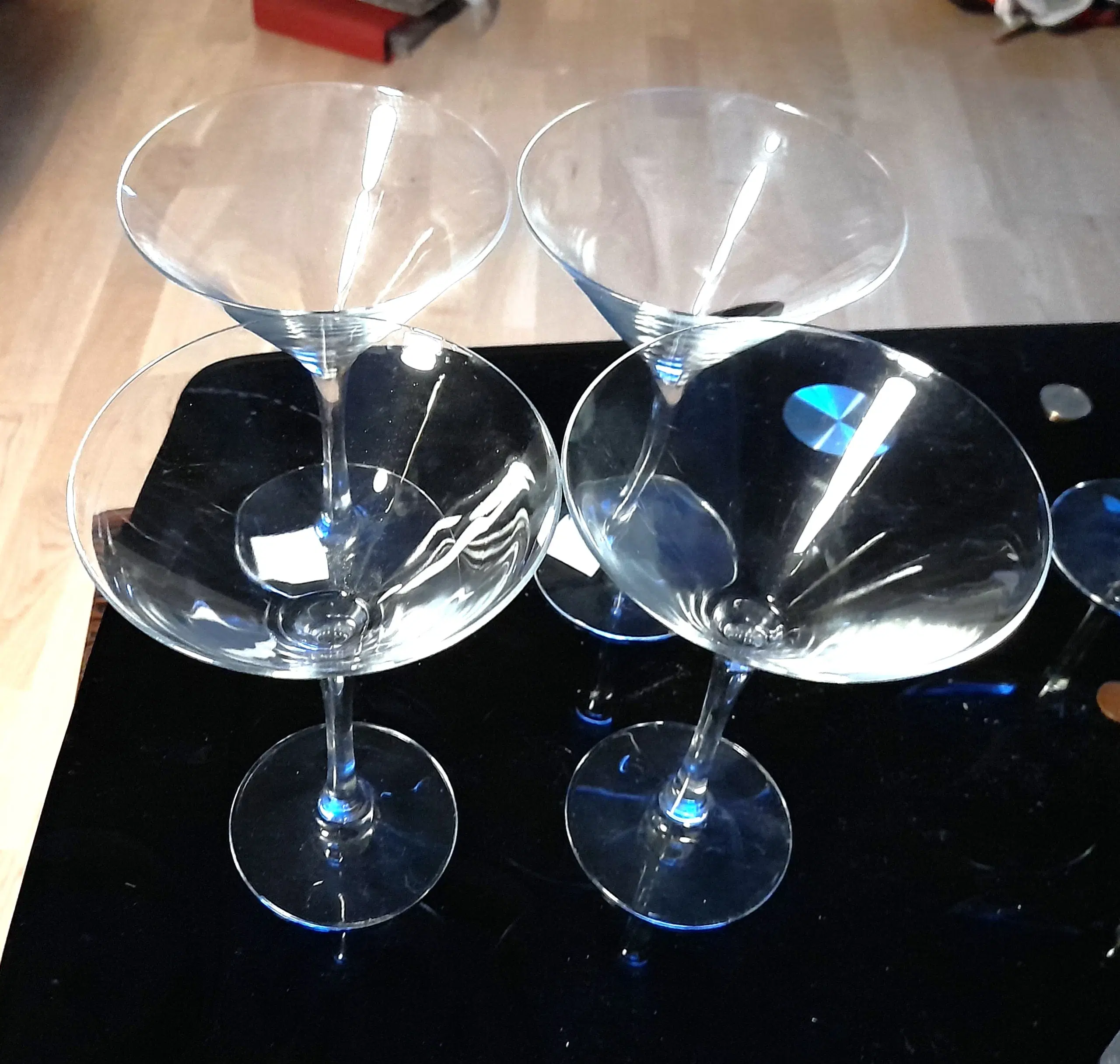 4 x MARTININGLAS / COCKTAIL GLASS