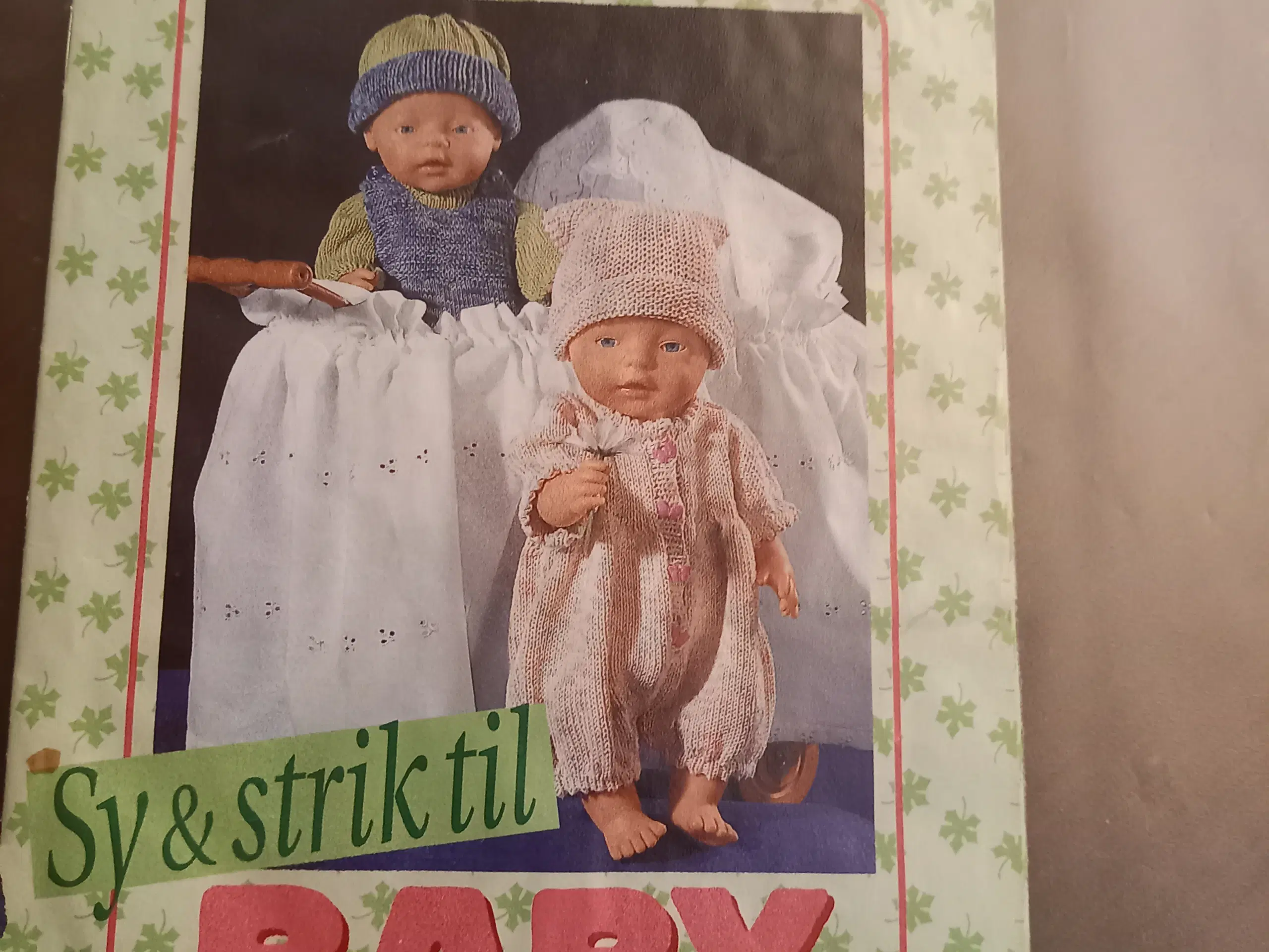 Sy og strik til Baby Born