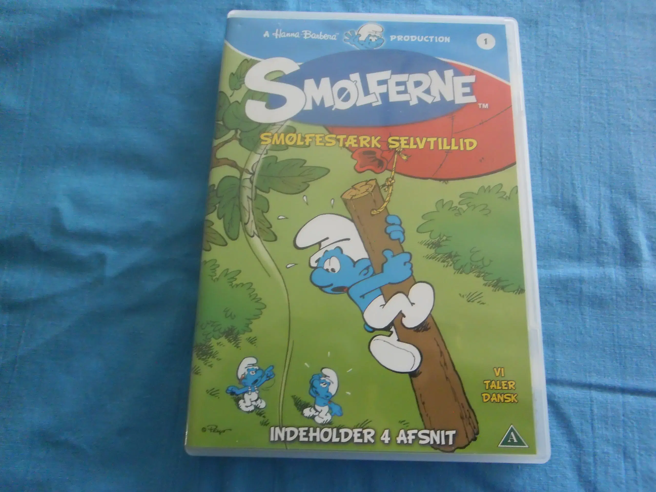 2 DVD`er  Smølferne 1+2 Tegnefilm