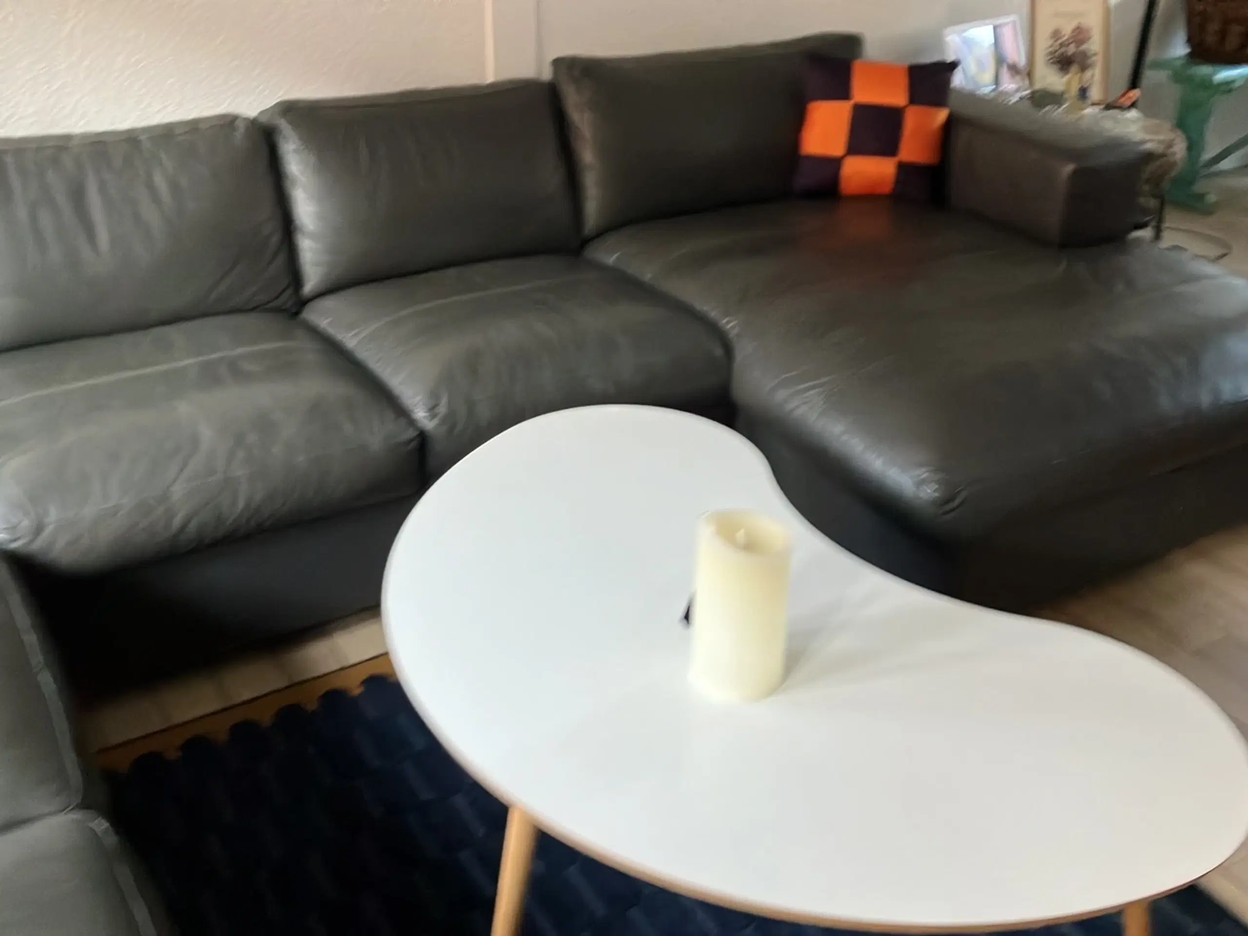 Ægte læder sofa