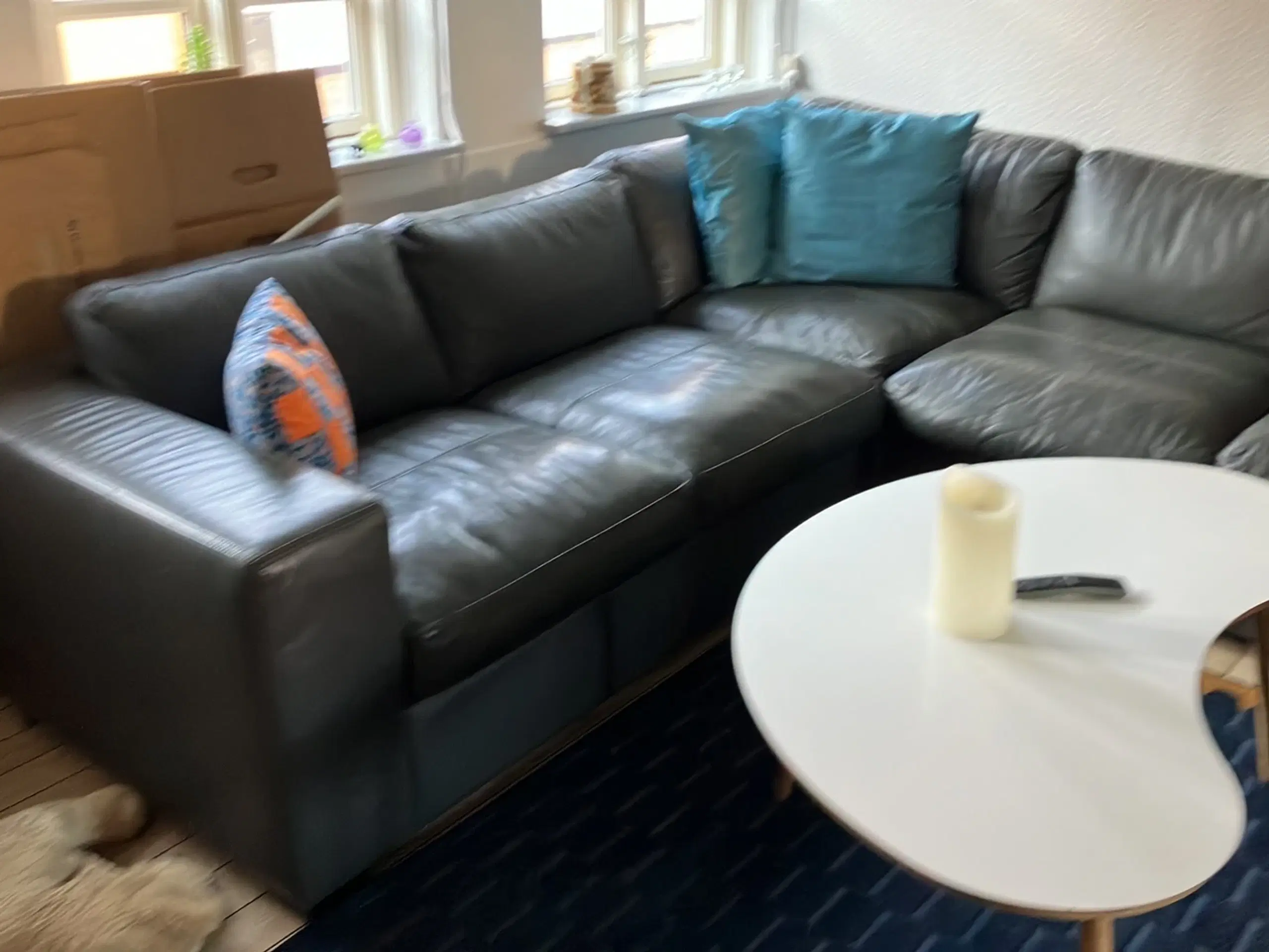 Ægte læder sofa