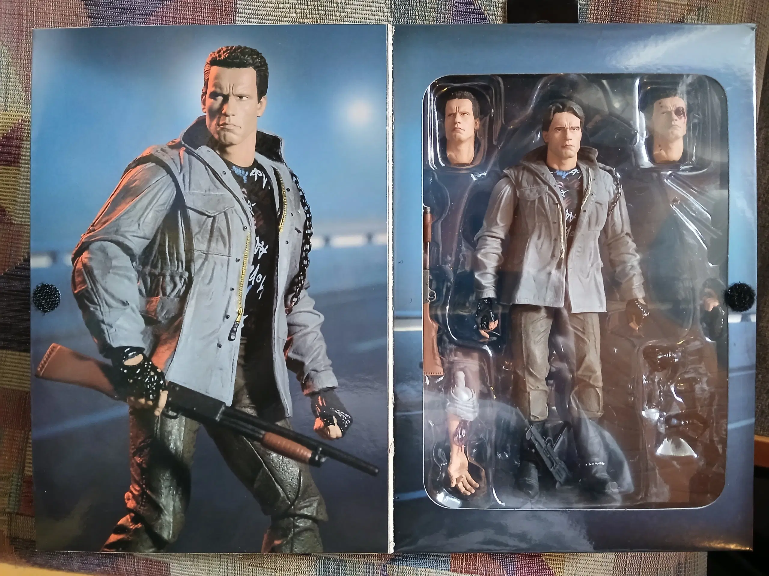 NECA Terminator og Terminator 2- figurer