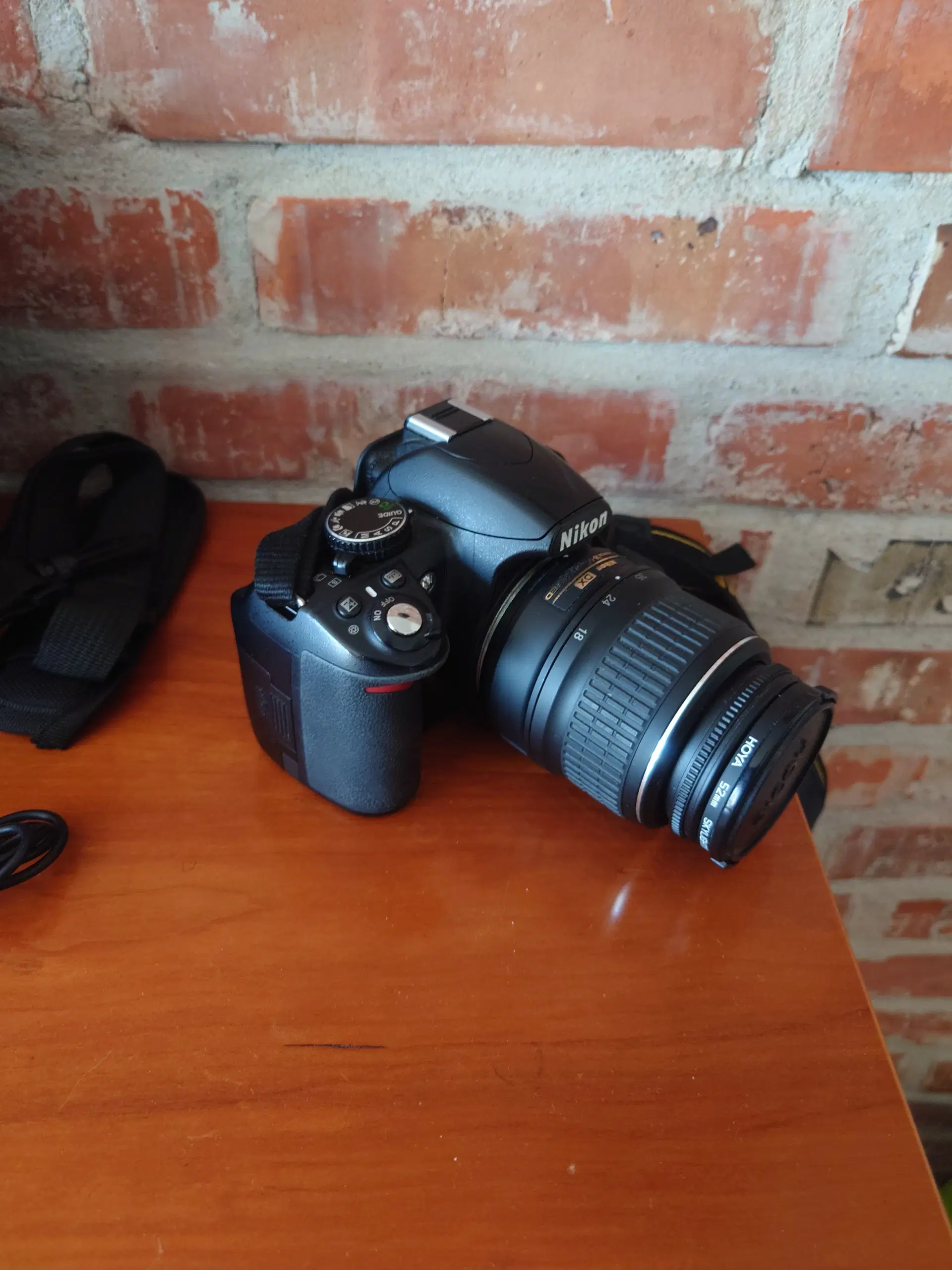 Nikon D3100 168mp 64 gb ram og 18-55 mm objektiv