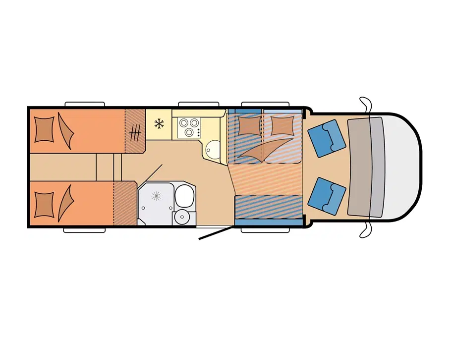 2022 - Hobby Optima De Luxe T75 HGE aut