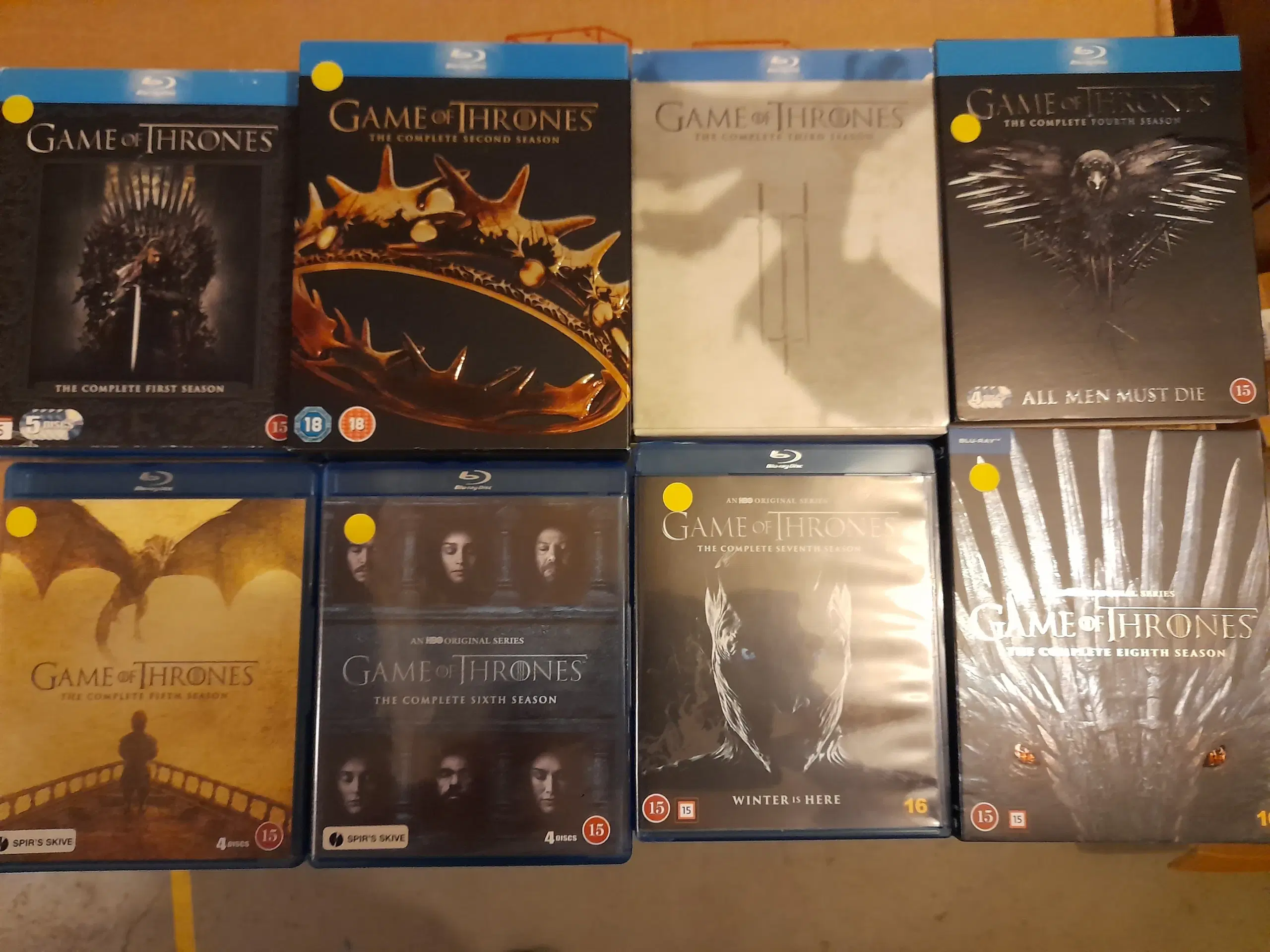 Game of thrones s.1-8