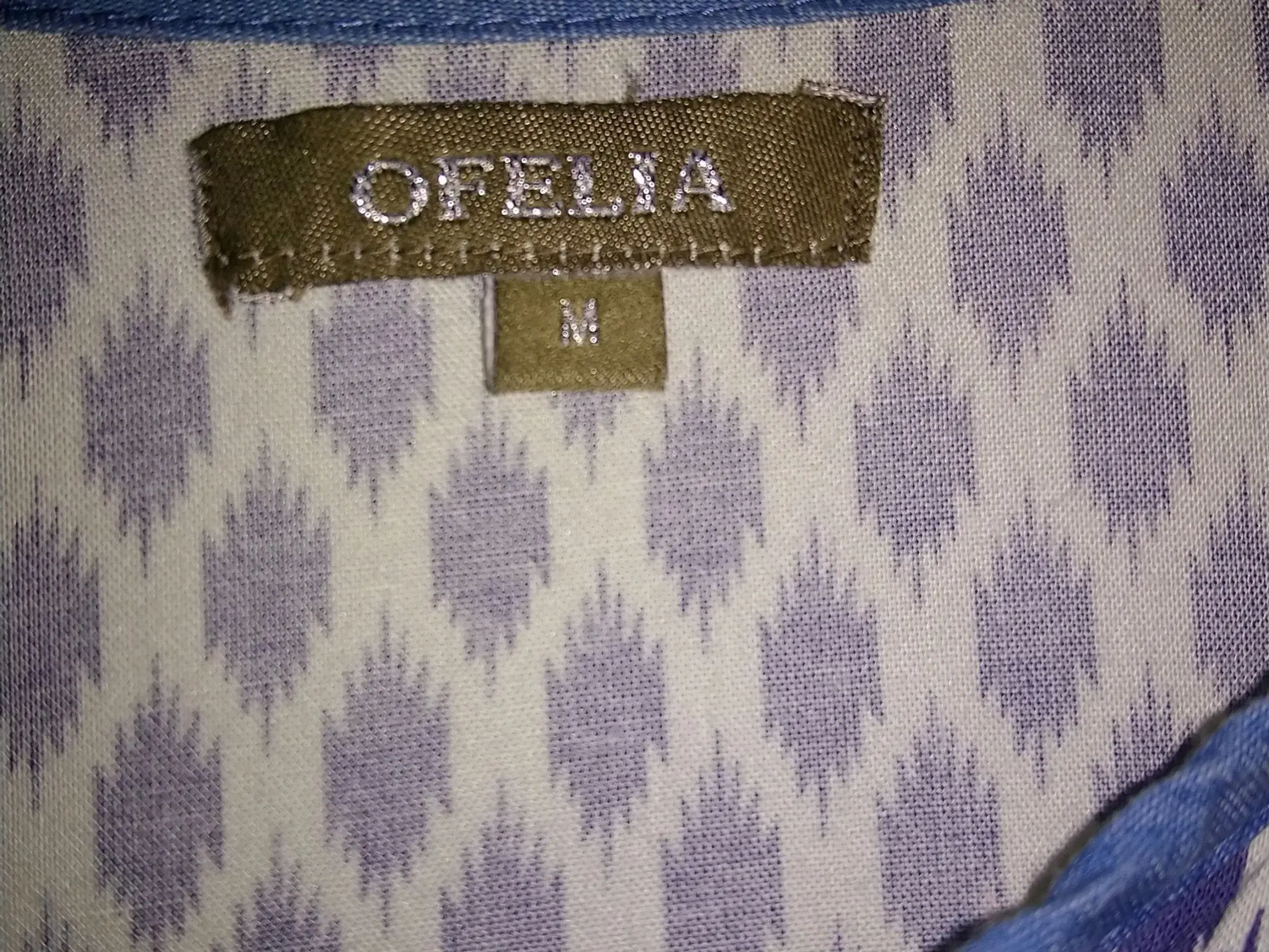 langærmet bluse "ofelia"str M