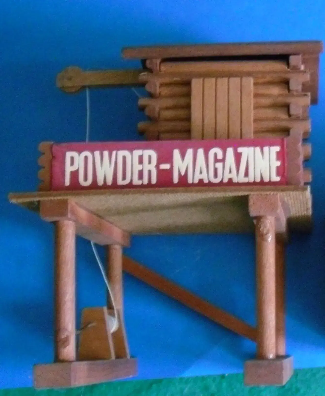 Western bygning  Powder Magazine - træ