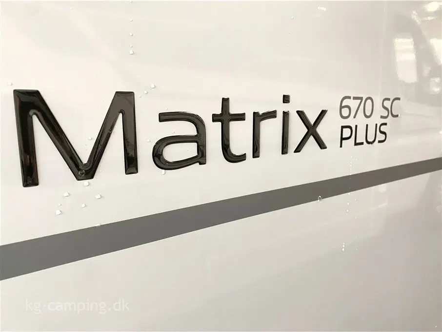 2024 - Adria Matrix Plus 670 SC   Nu på lager