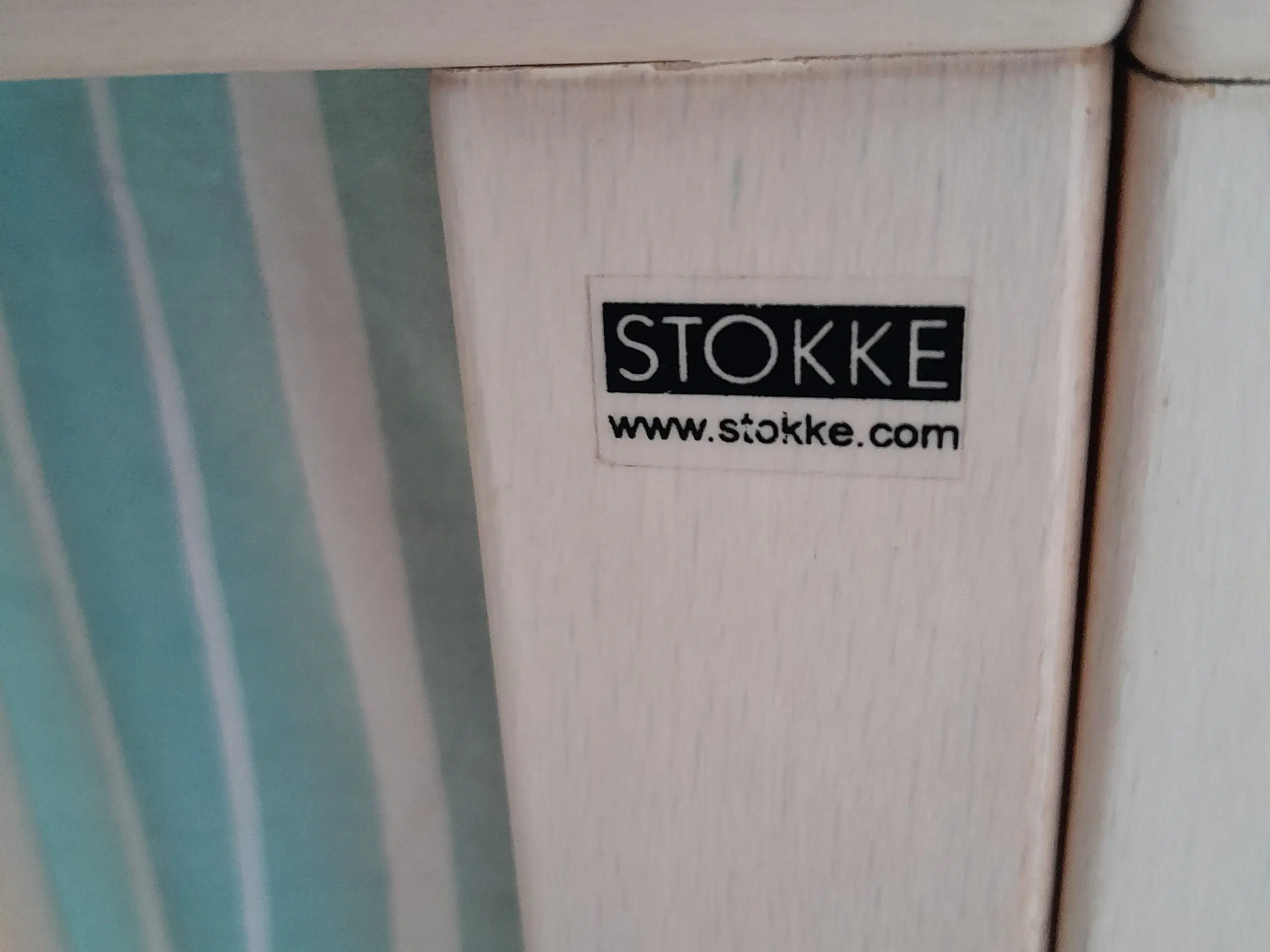 BILLIGT/STOKKE-Børneseng udvides + ekstra madras