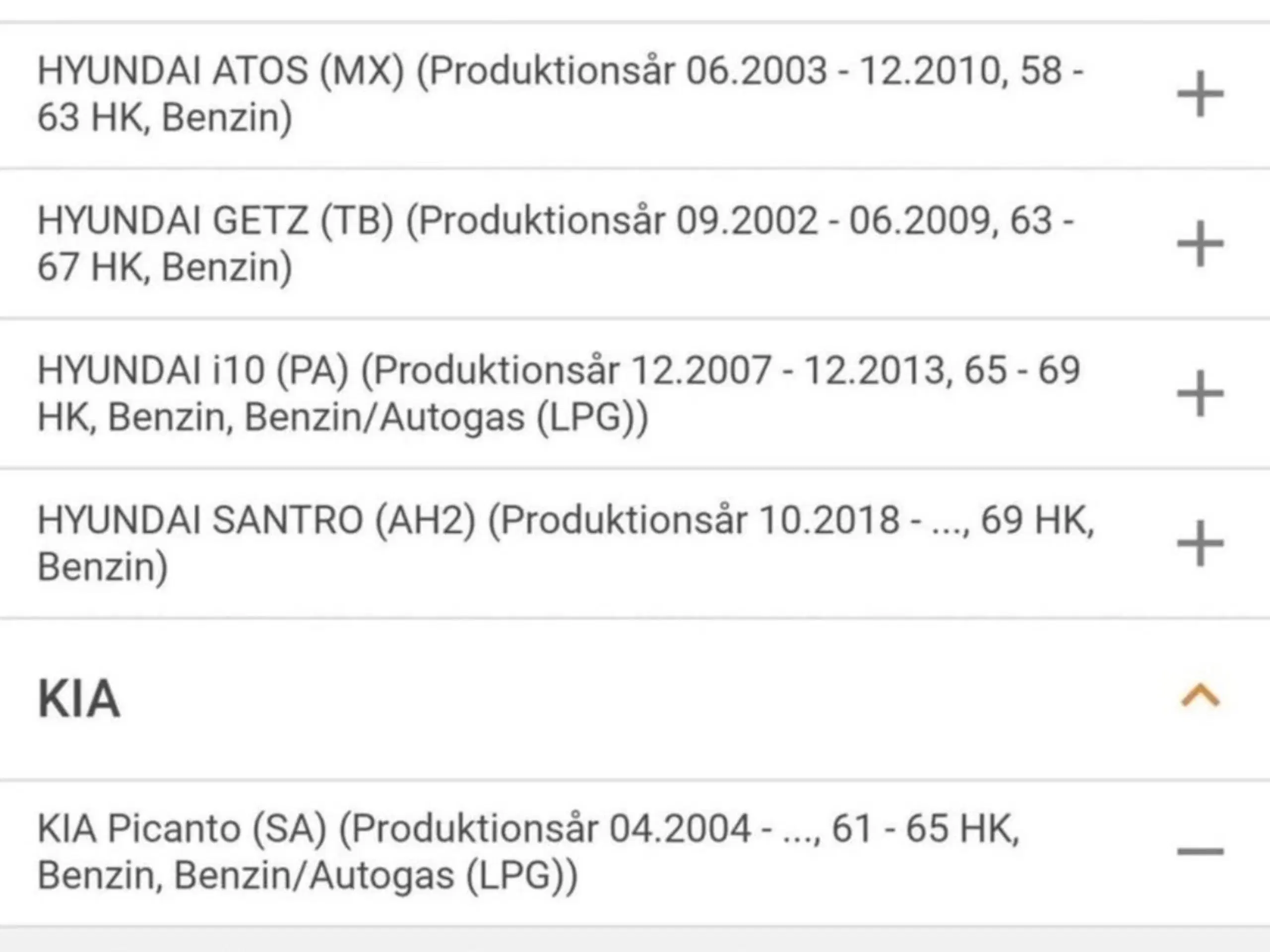 Tandremssæt.Kia.Picanto.Hyundai.i10