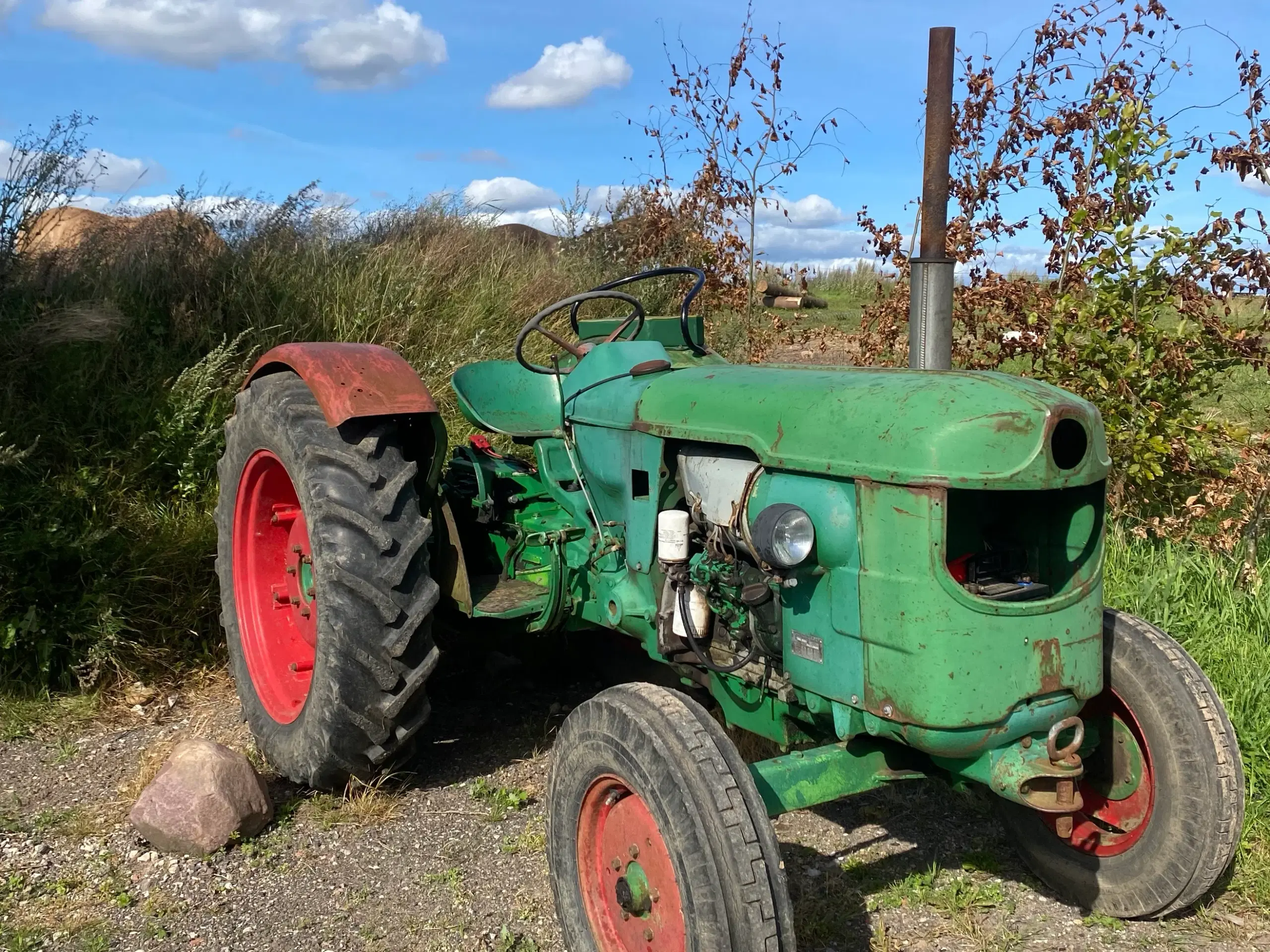 God stærk og stabil Deutz traktor