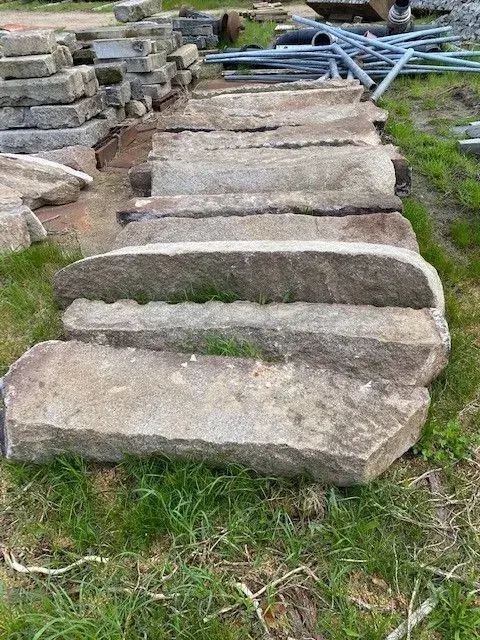 Granit trappetrin-kampesten-chaussesten