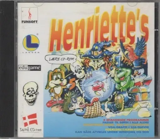 KØBES: Henriettes lære cd-rom (pc)