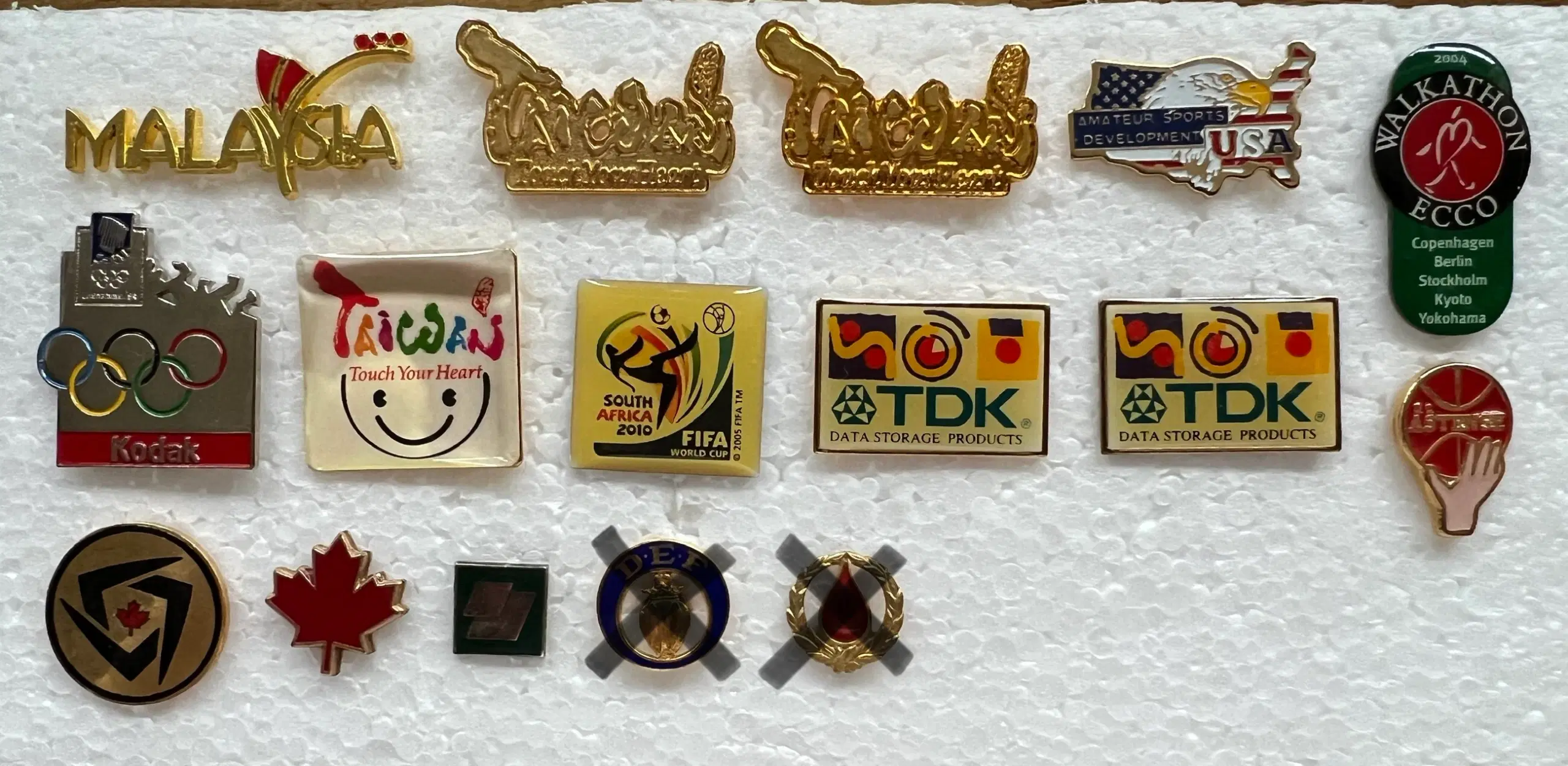 Pins m/reklame