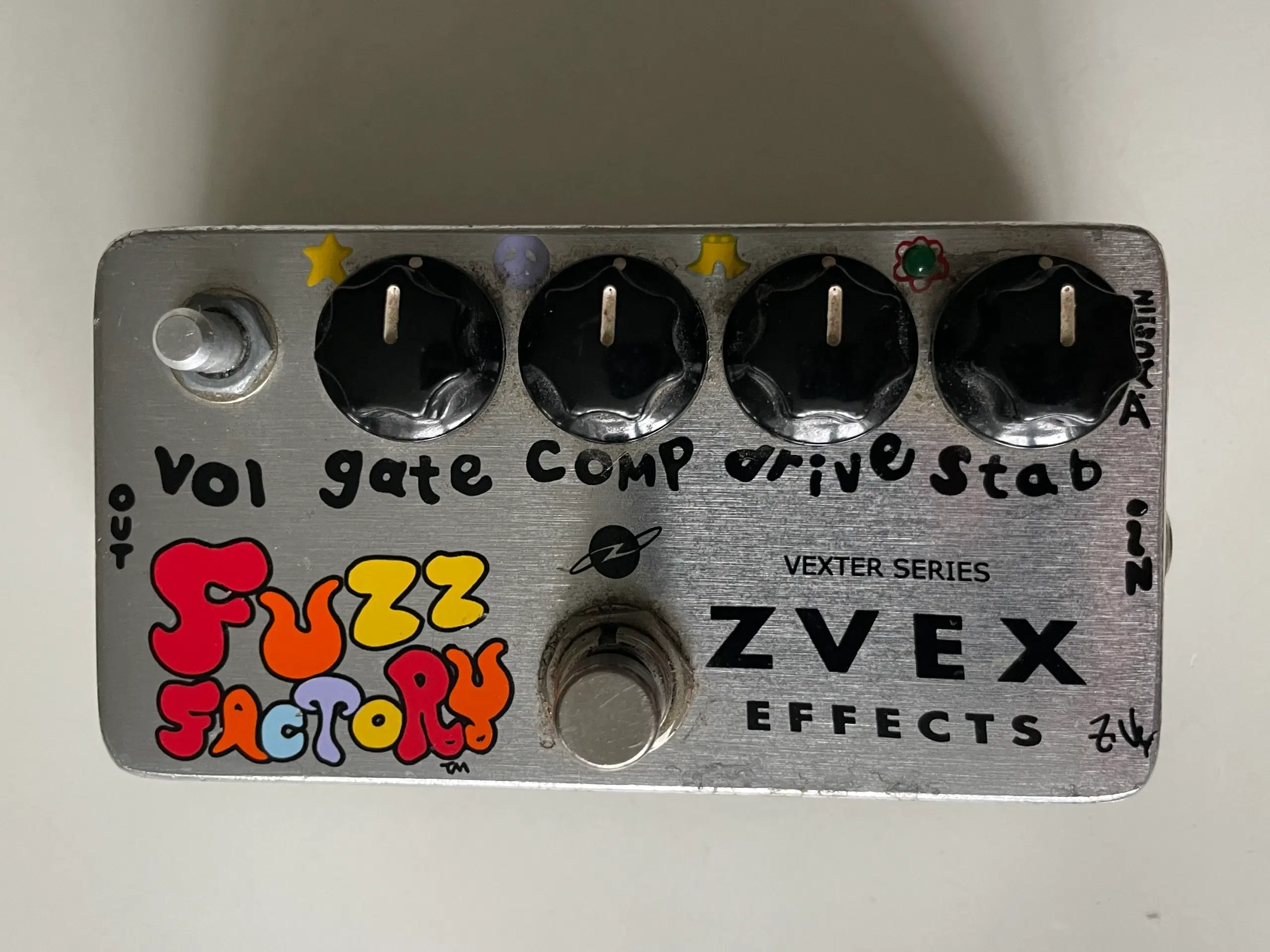 Guitar Pedal ZVEX FUZZ FACTORY den vildeste ped