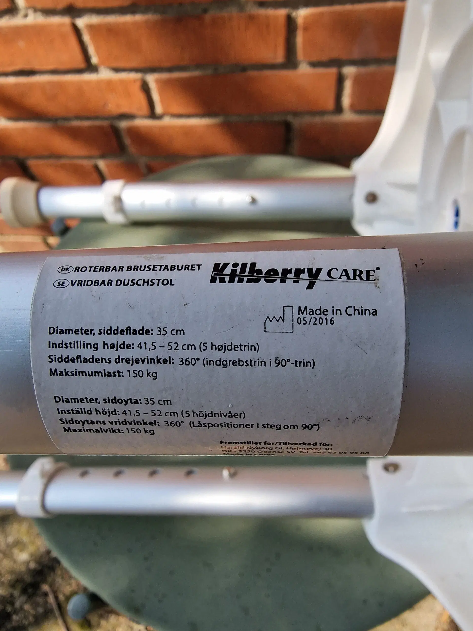 Kilberry roterbar brusetaburet