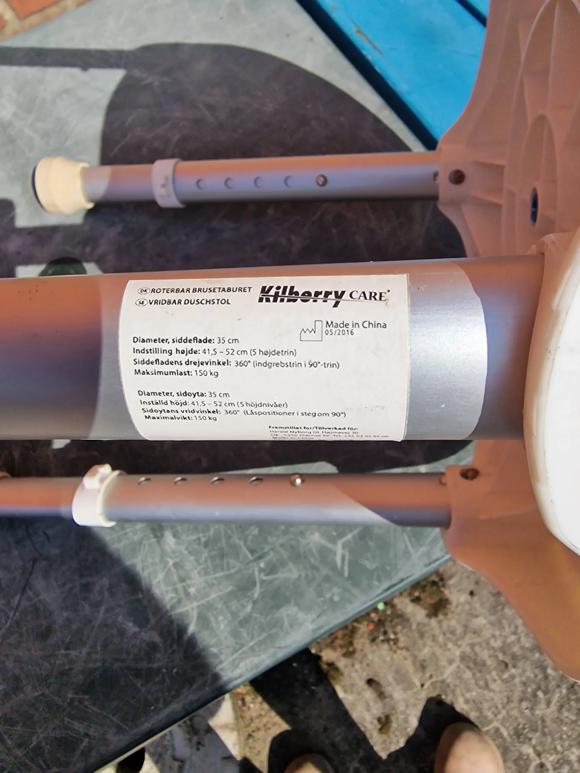 Kilberry roterbar brusetaburet