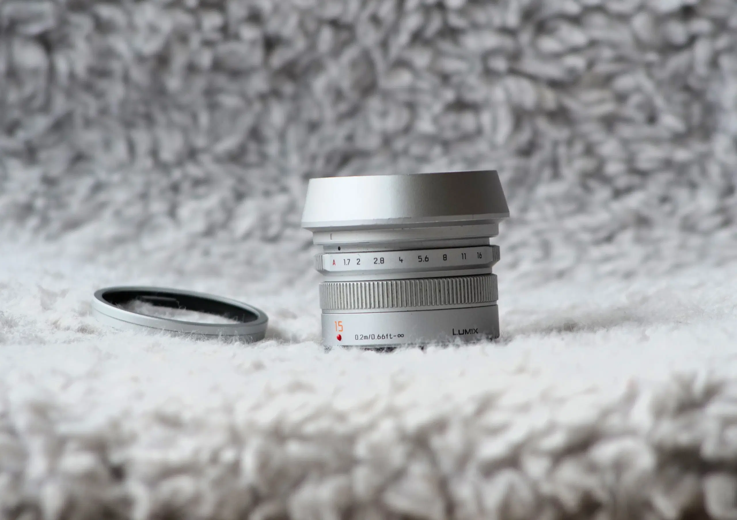 Panasonic Leica 15 mm f/17 Silver