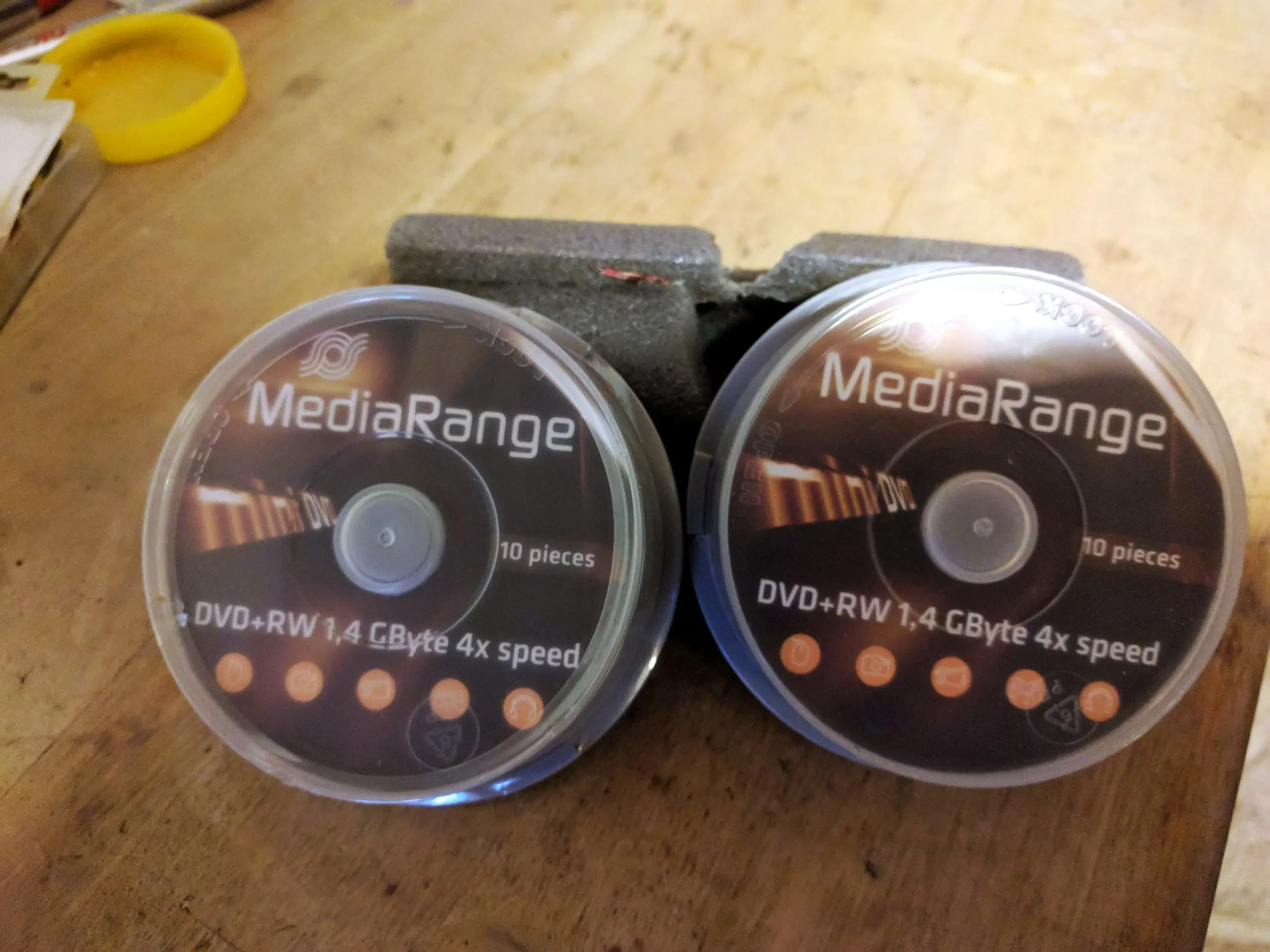 Mini DVD 14 Gbyte til vidiokameraer