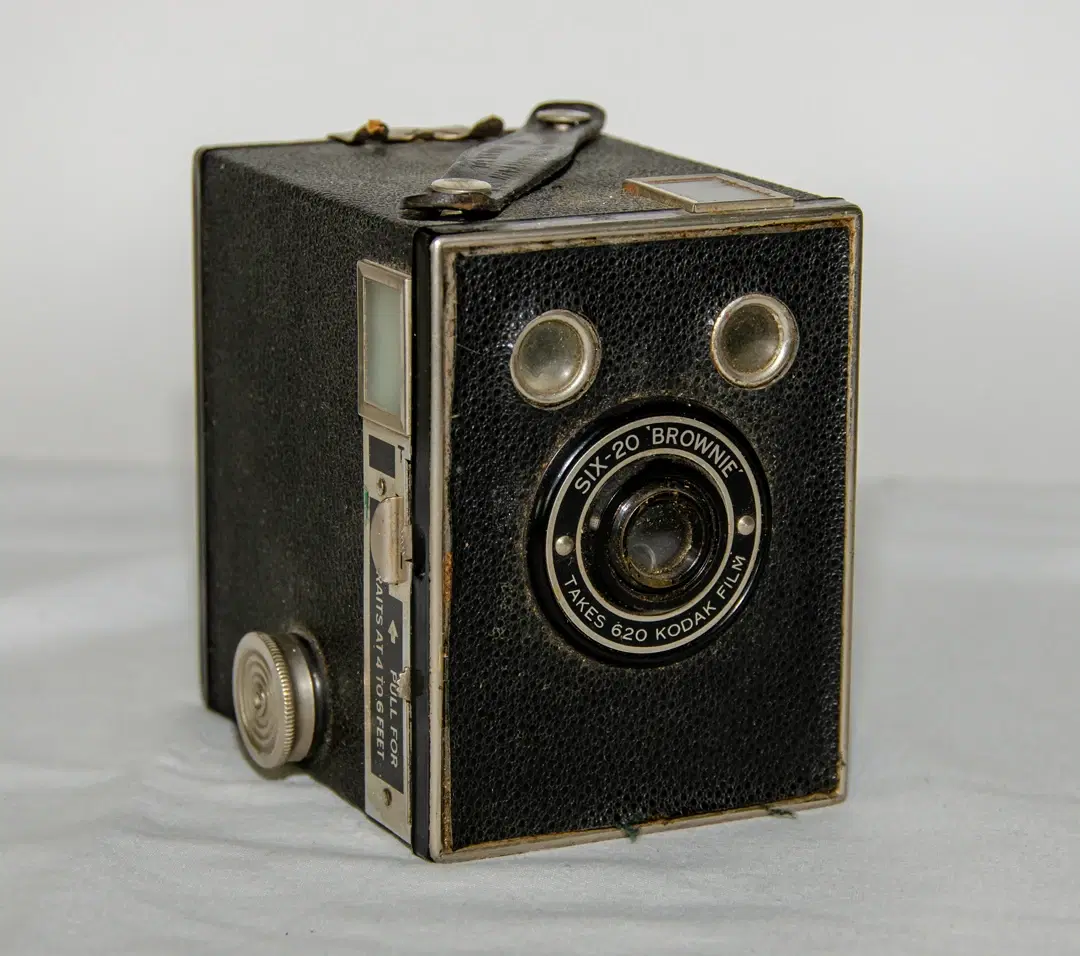 Gamle Box-kameraer