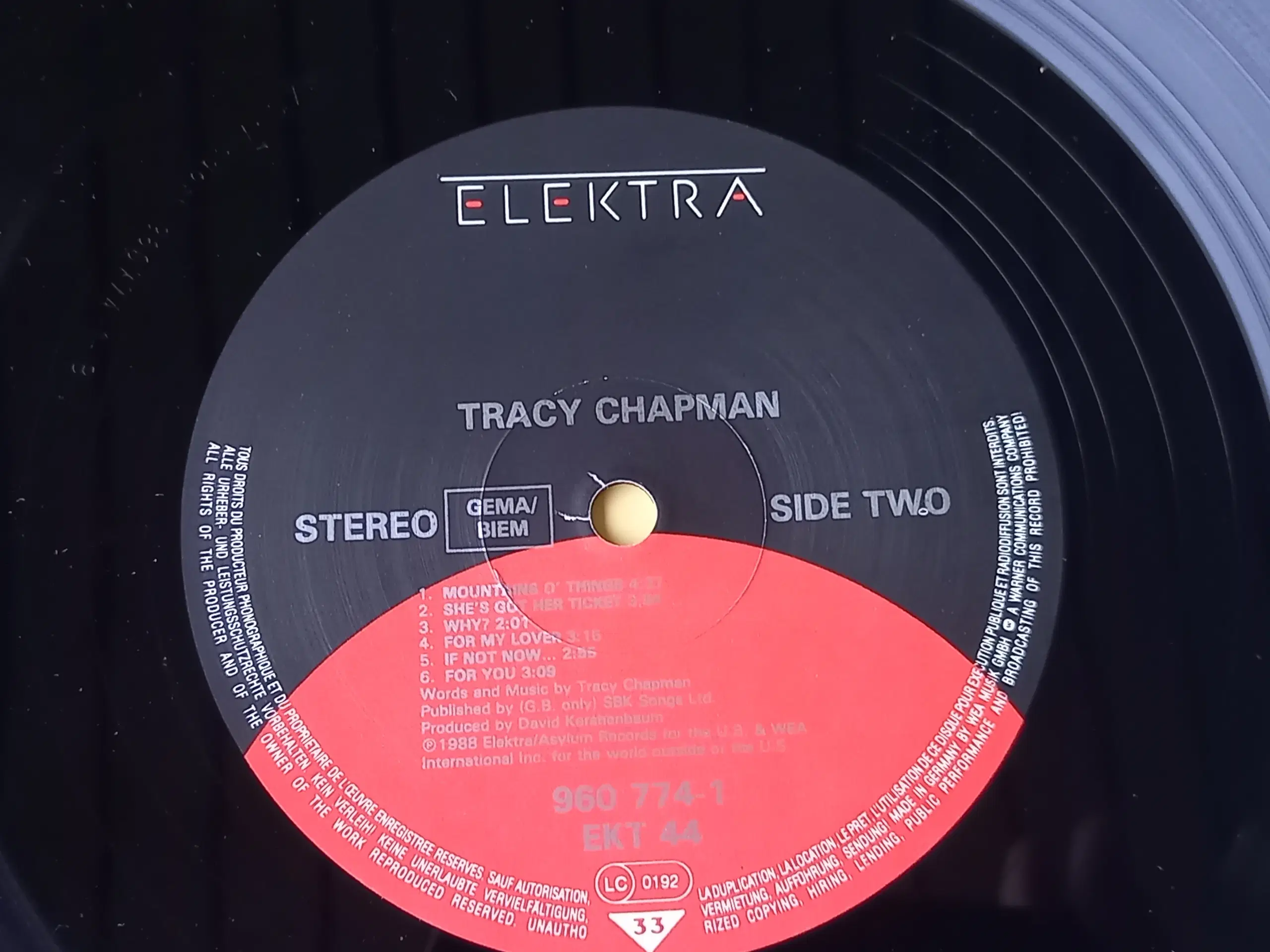 Tracy Chapman LP