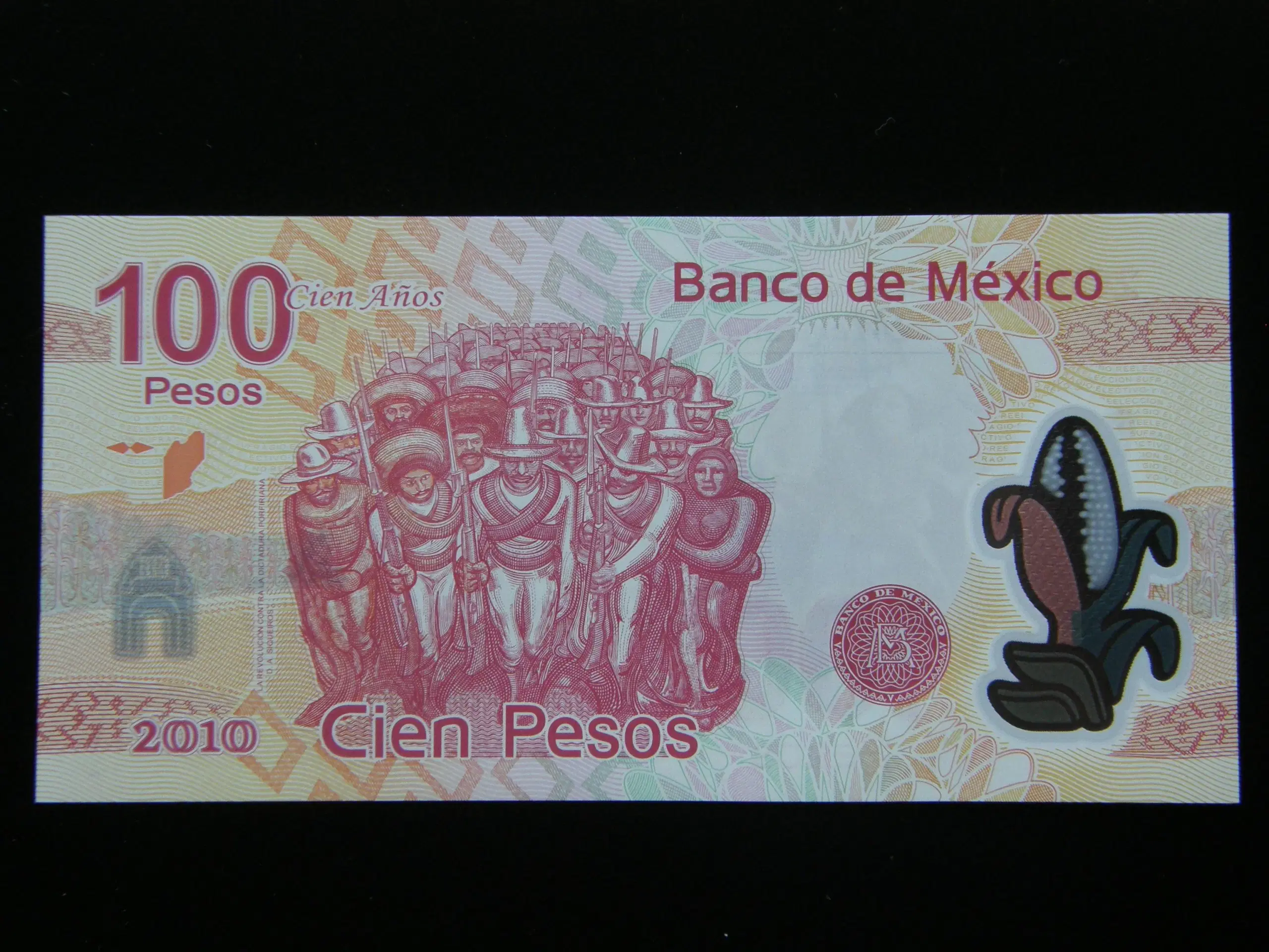 Mexico  100 Pesos  2007(2010)  P128  Unc