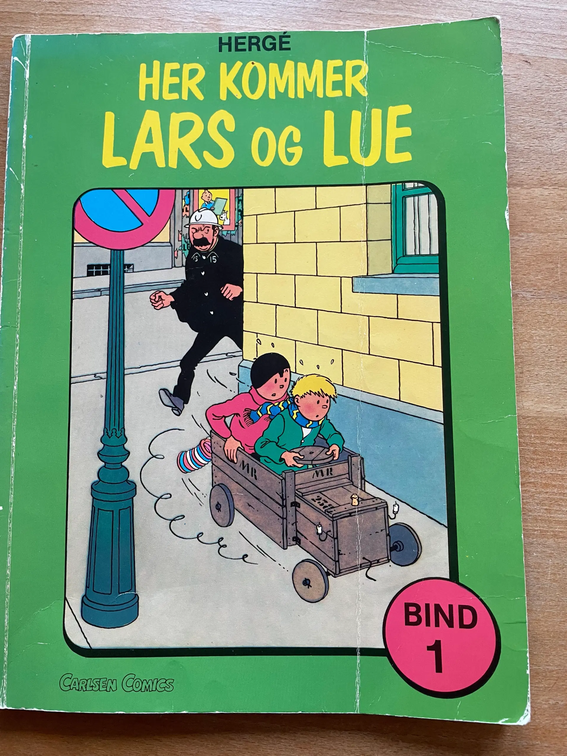 Hergé Her kommer Lars og Lue bind 1