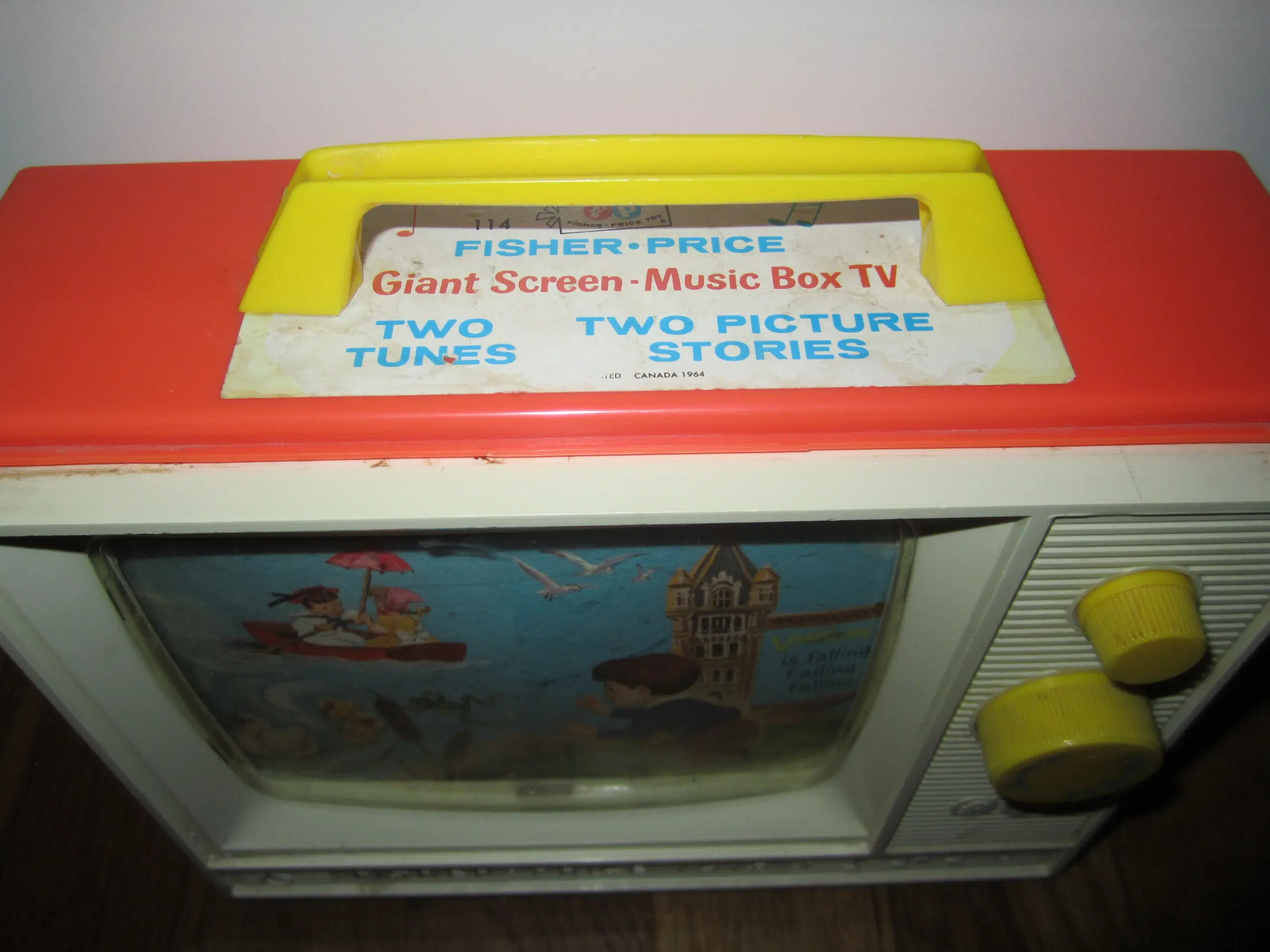 Vintage FISHER-PRICE-TOYS Music Box