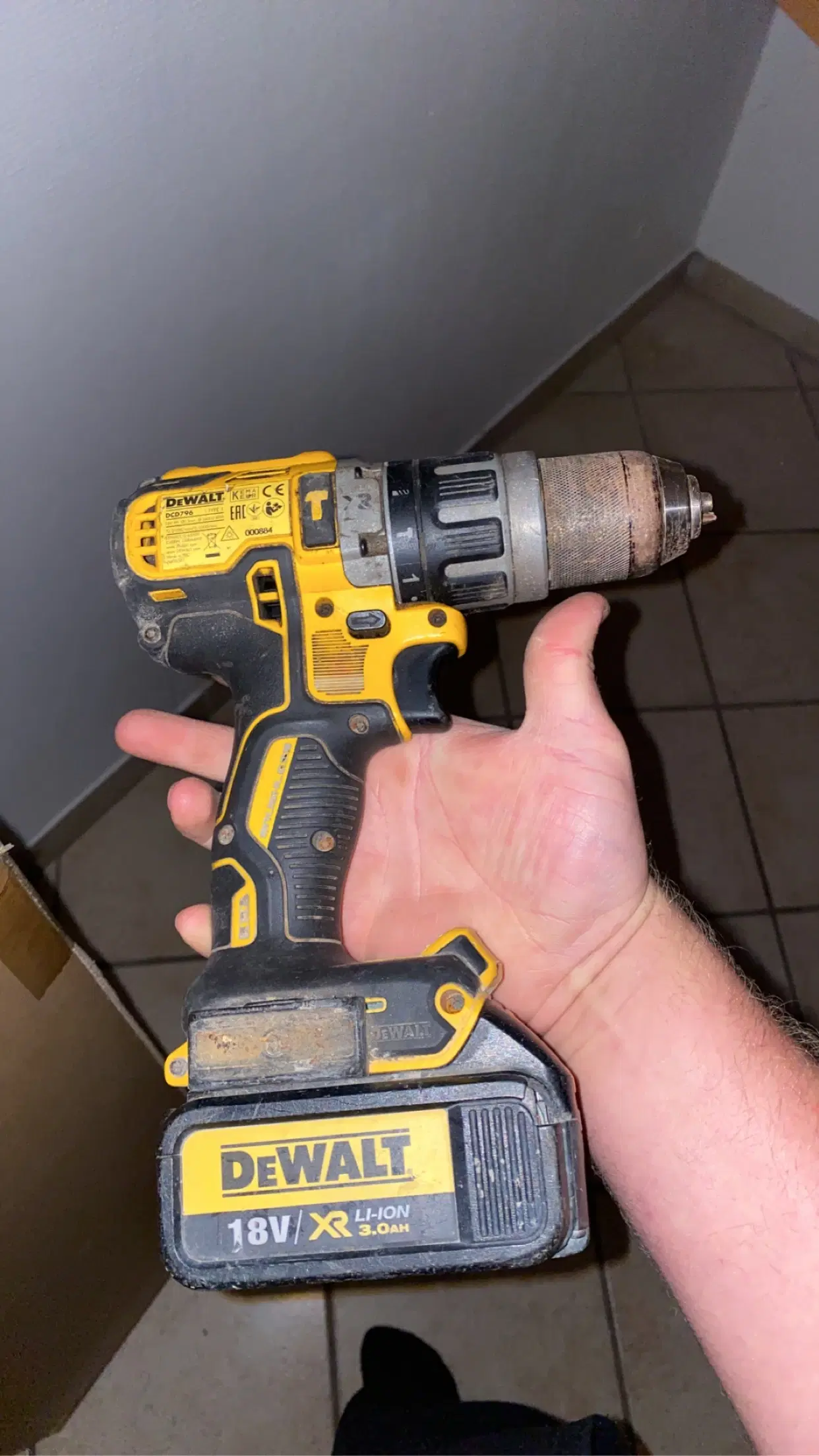 Dewalt skruemaskine