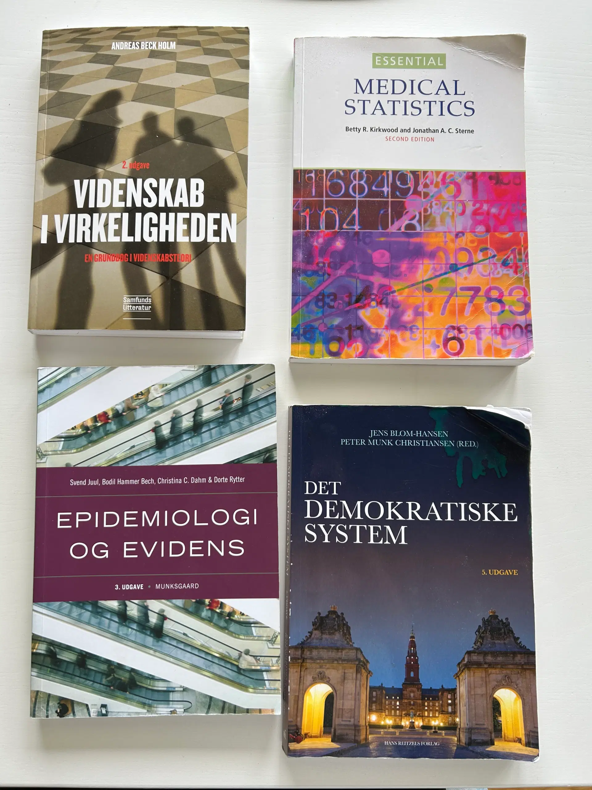 Studiebøger (folkesundhedsvidenskab 2 Semester)