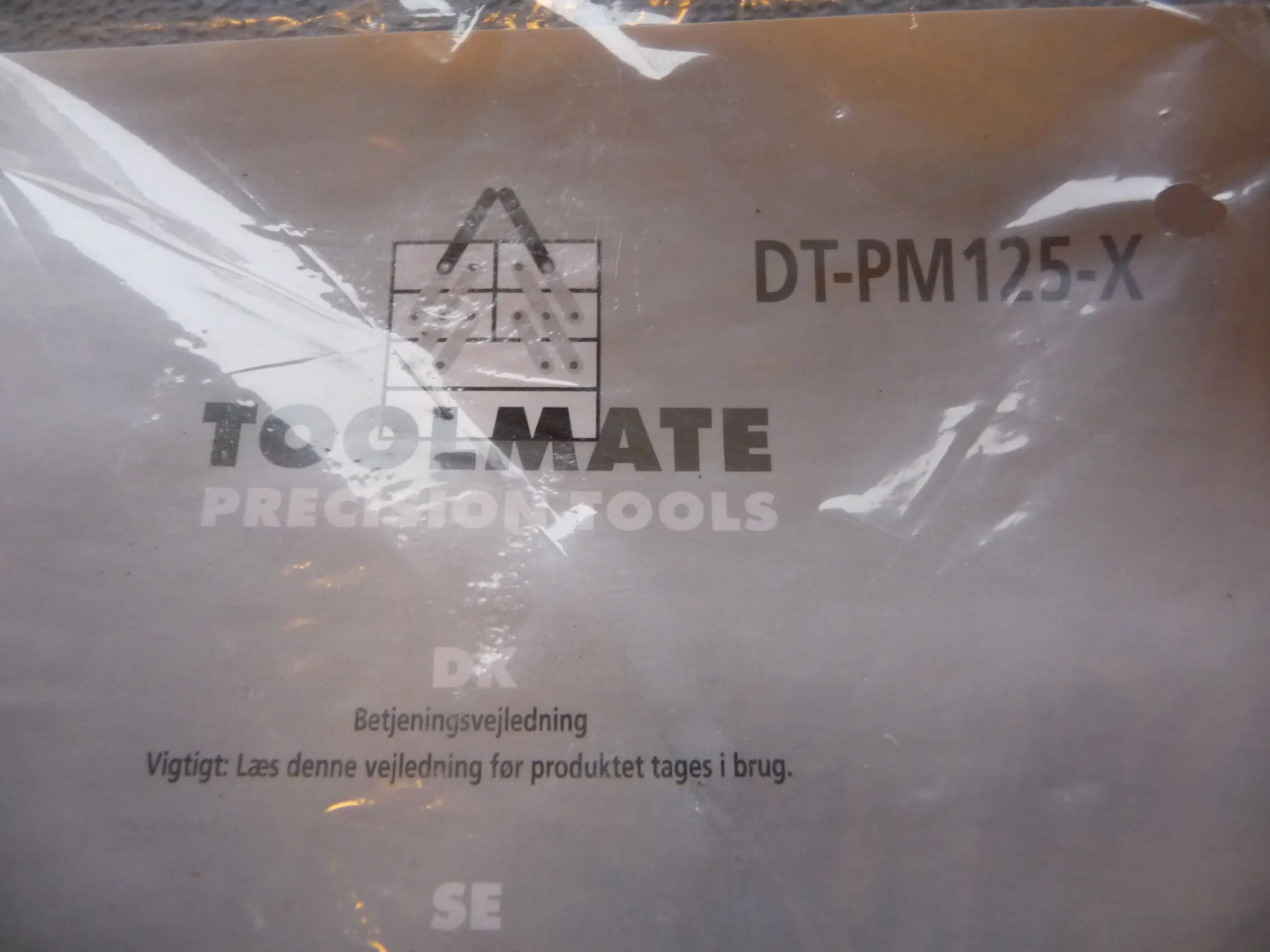 toolmate EL vinkelsliber/polermaskine DT-PM125-X