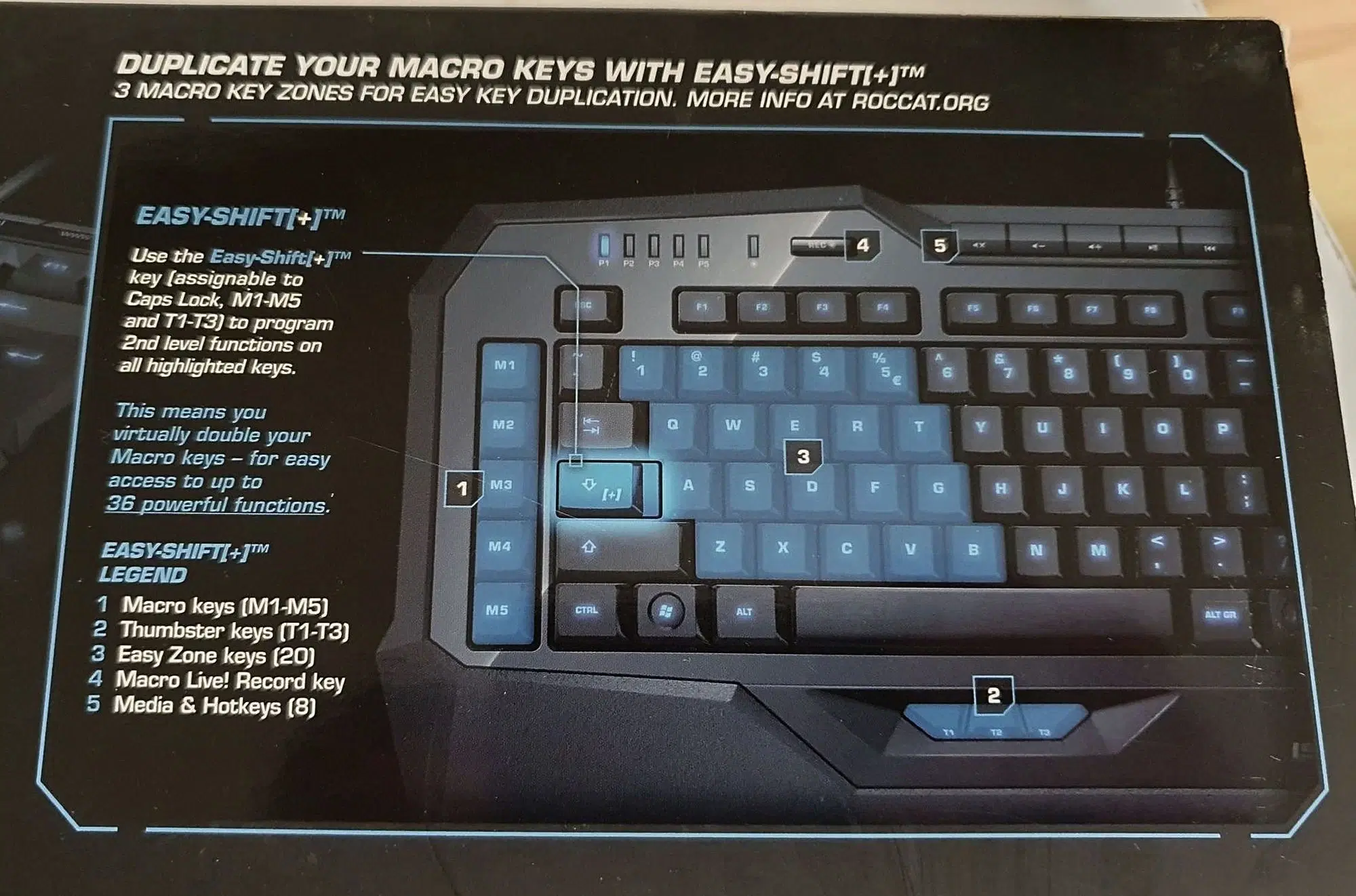 ROCCAT Isku Illuminated gaming tastatur