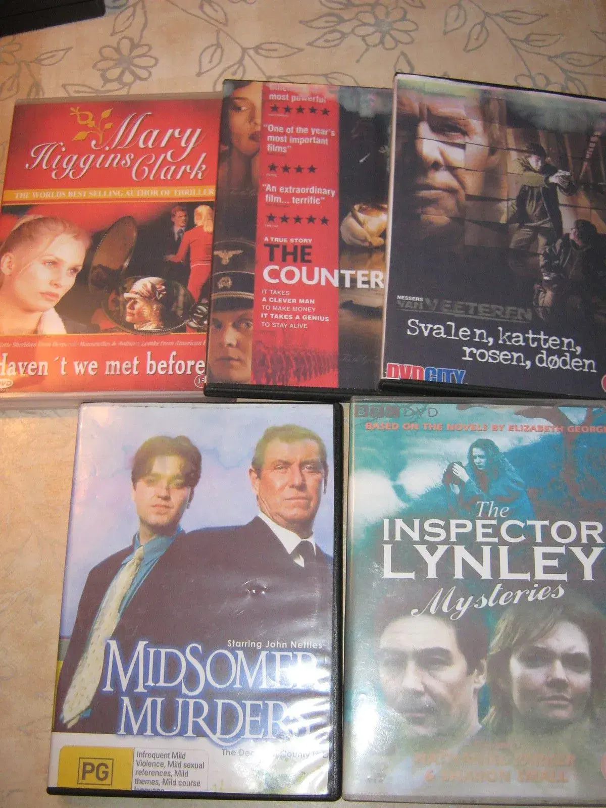 DVD-film Midsomer Murders med flere