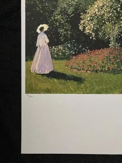 Claude Monet - smukke litografi tryk