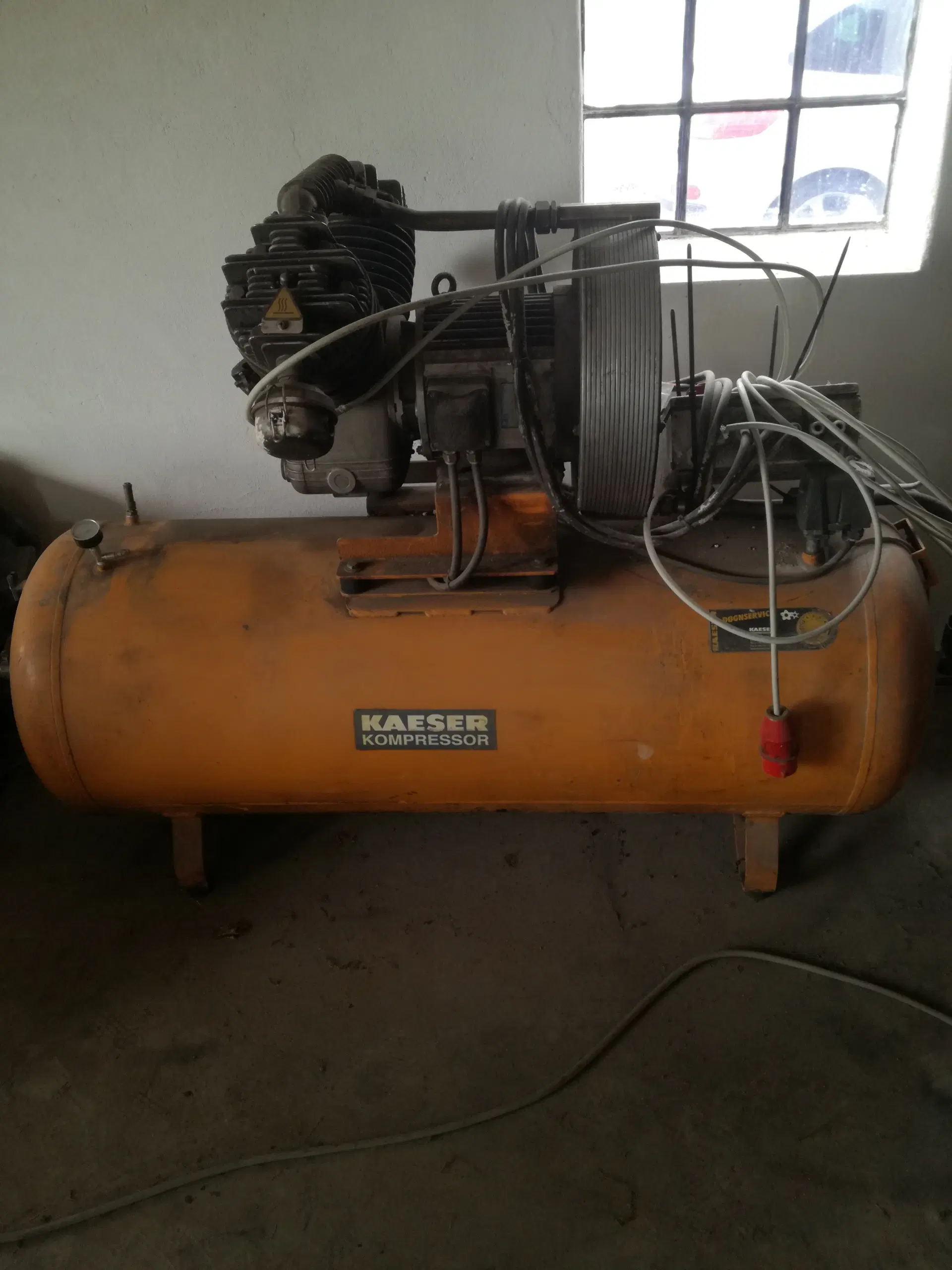 Kaeser kompressor 500liter