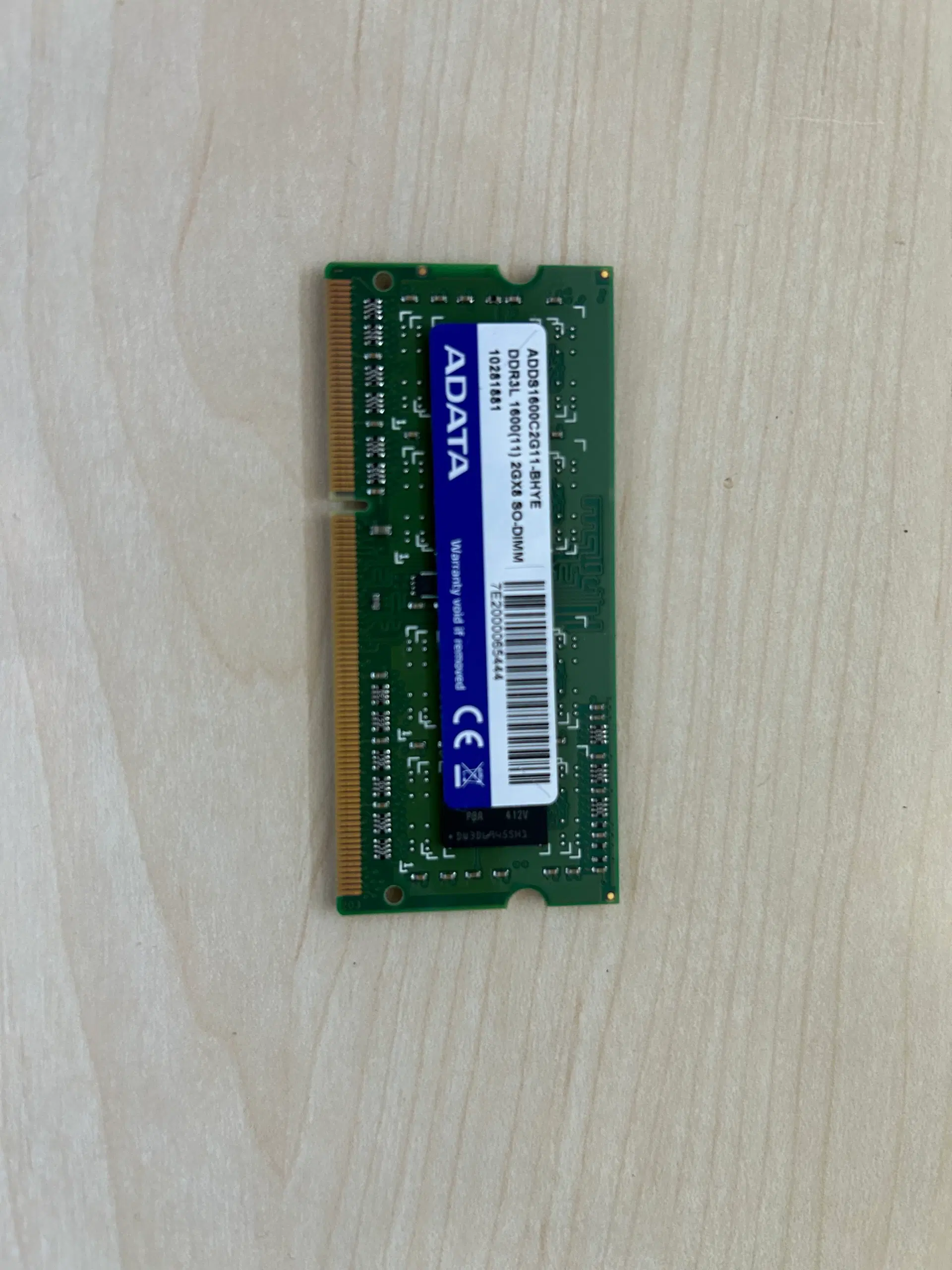 RAM 2GB til bærbar DDR3