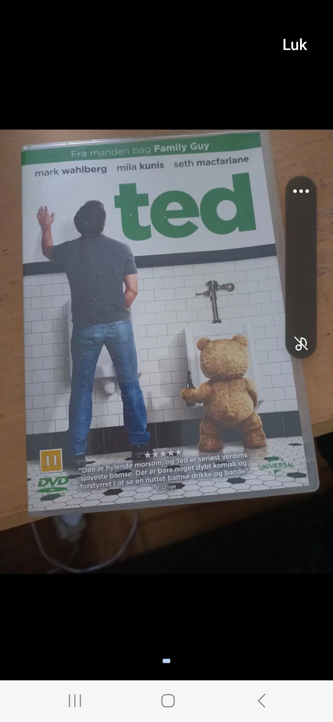 Ted dvd