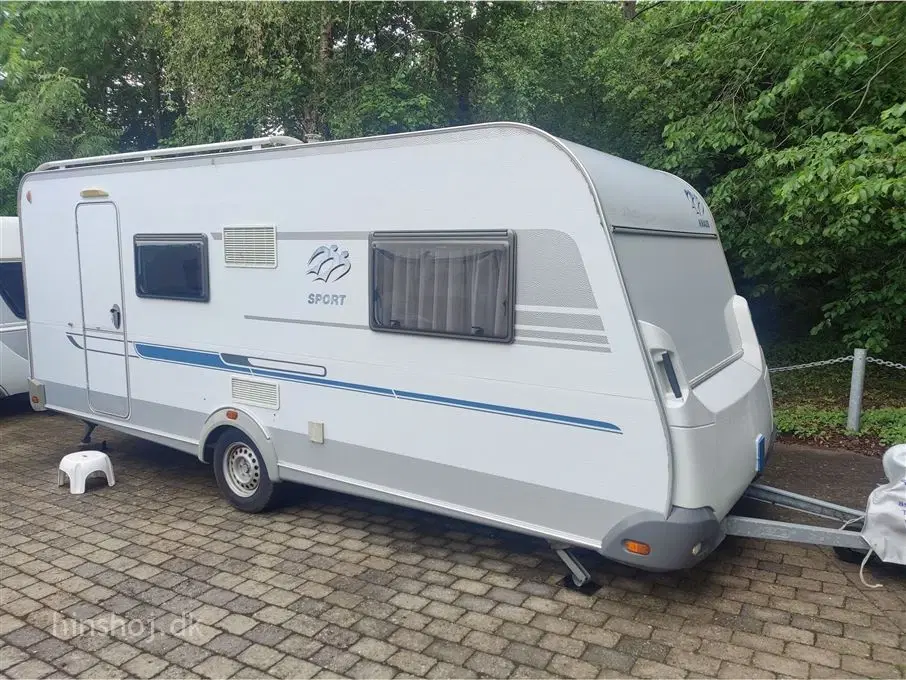 2008 - Knaus Sport 500 QDK   Brugt køjevogn fra Hinshøj Caravan A/S